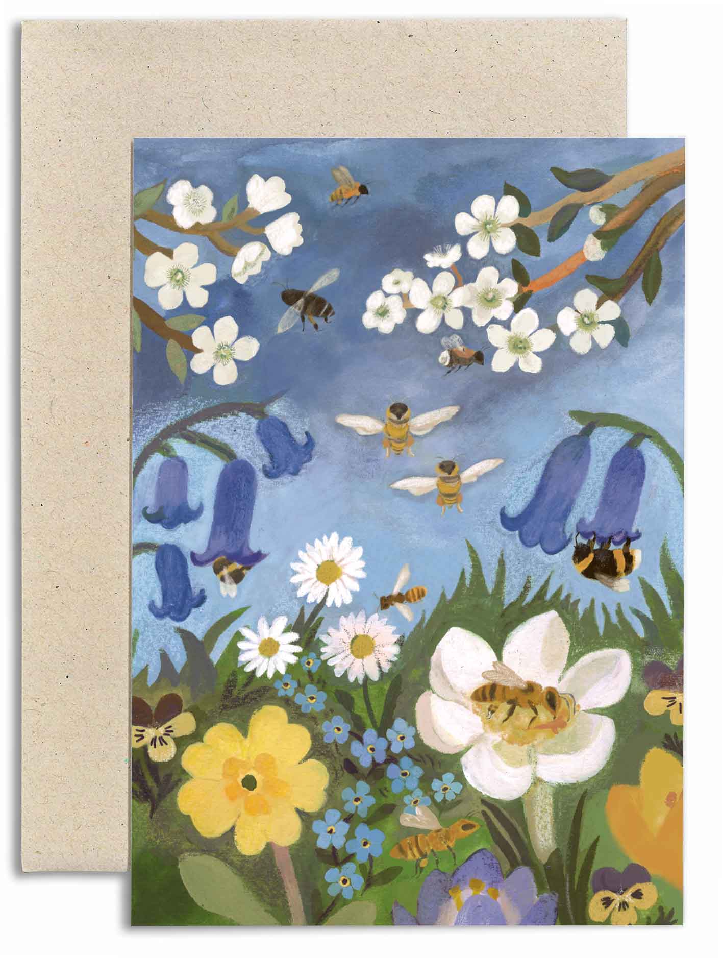 Bees and Blooms Card