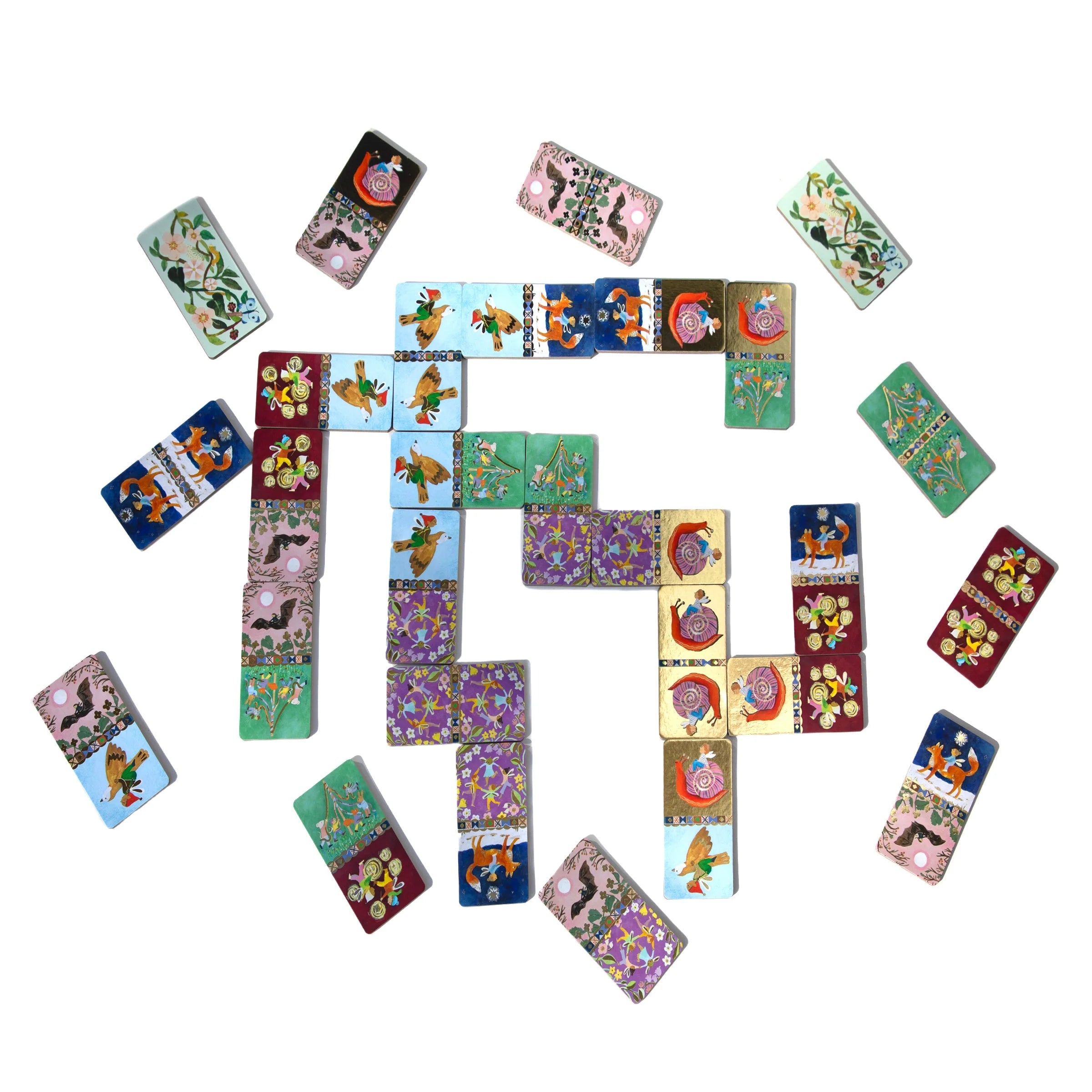 Cottage Fairies Giant Dominoes Game