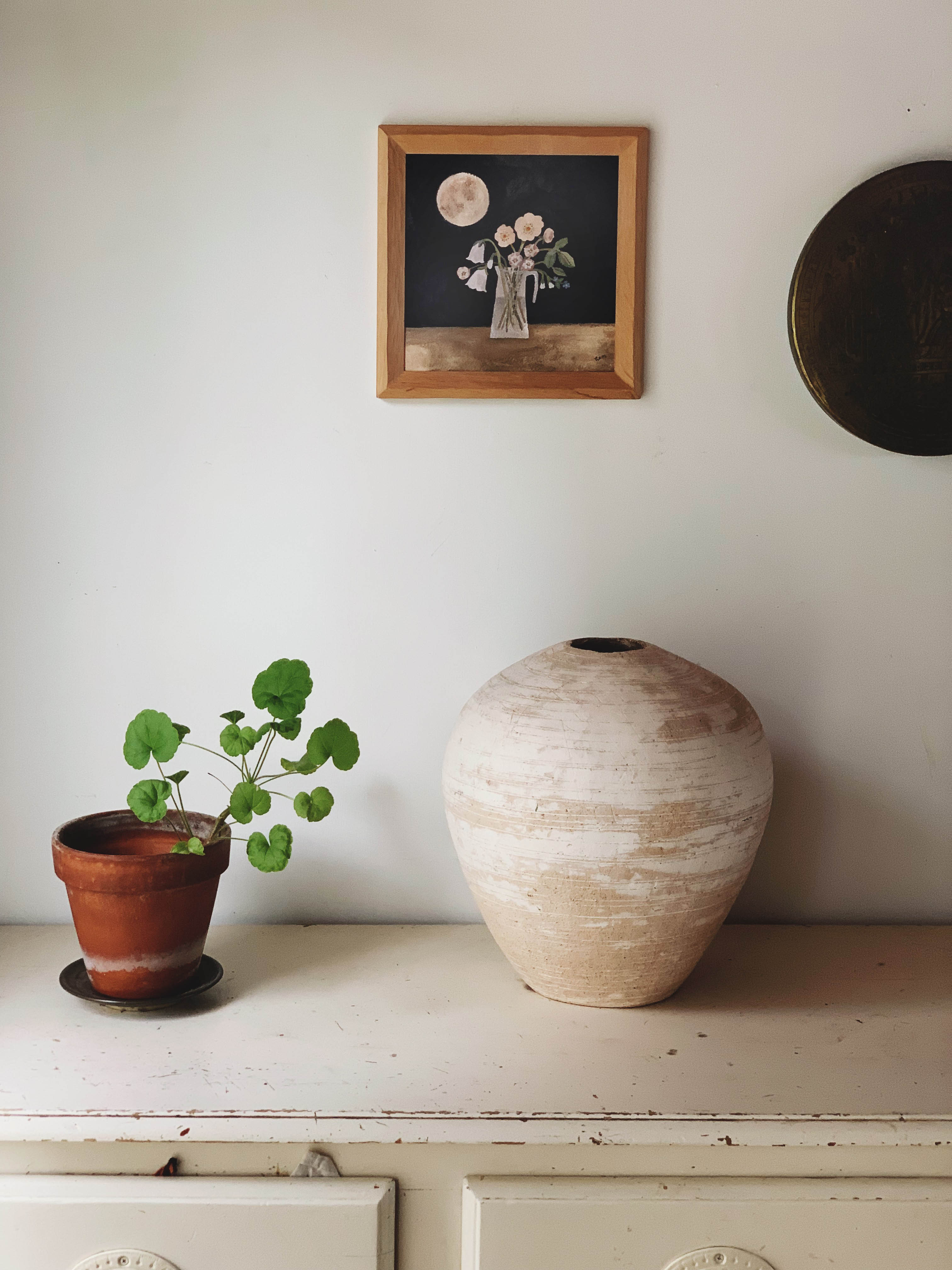 Midsummer Moon 20x20 print