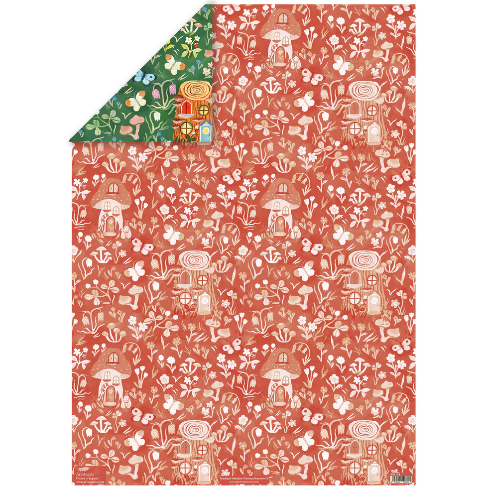 Toadstool Meadow Gift Wrap