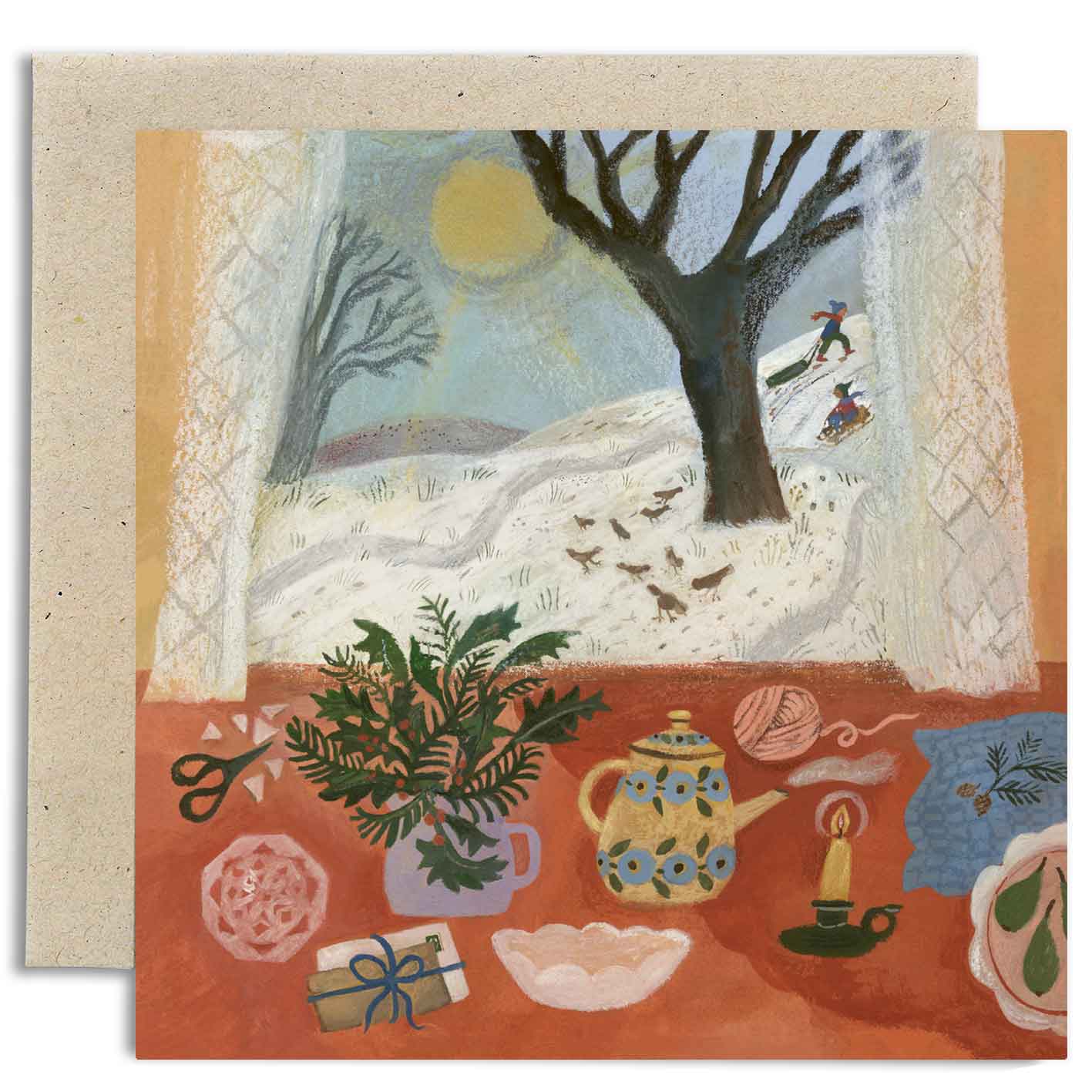 Slow Snow Day Card
