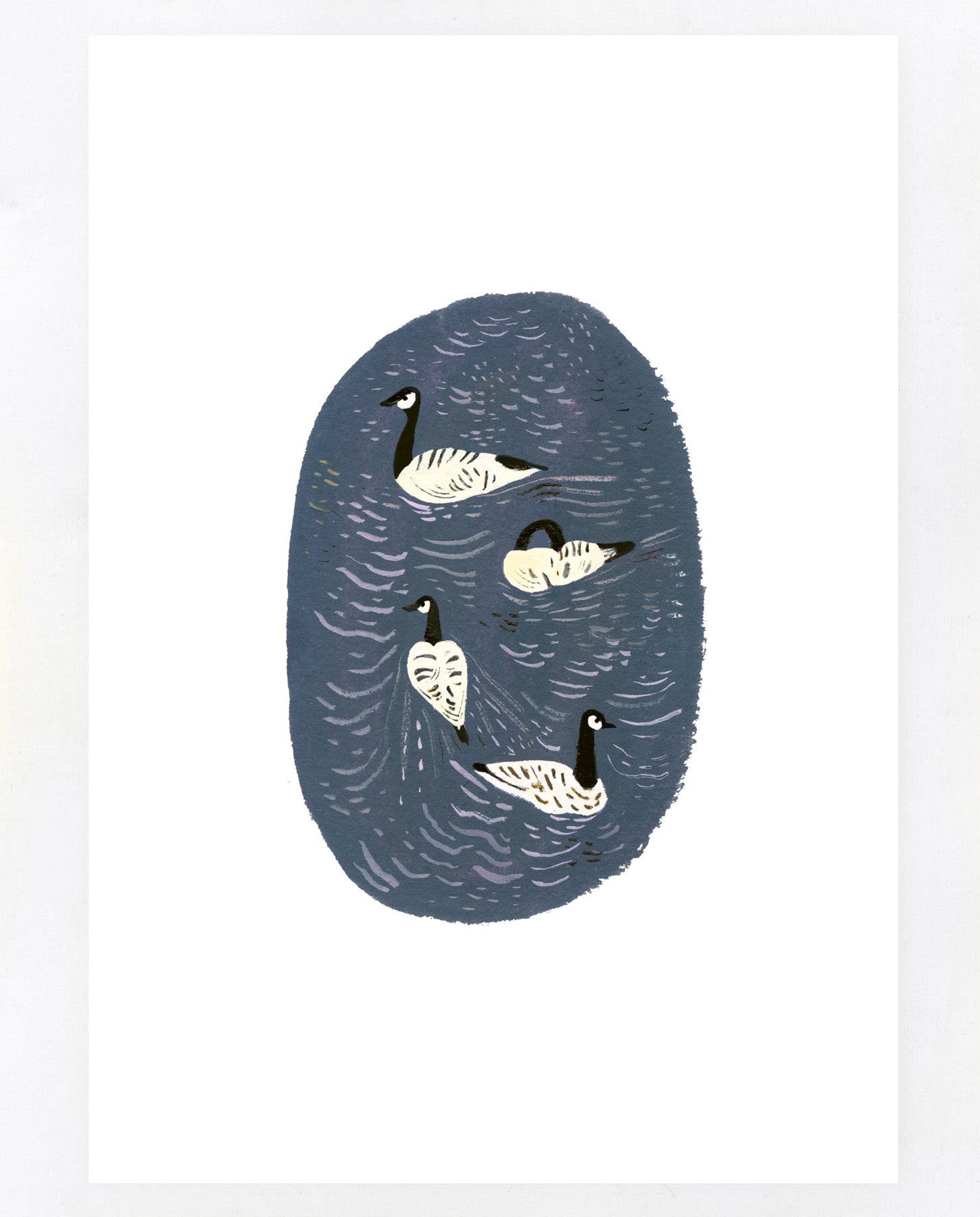 Canada Geese A5 print