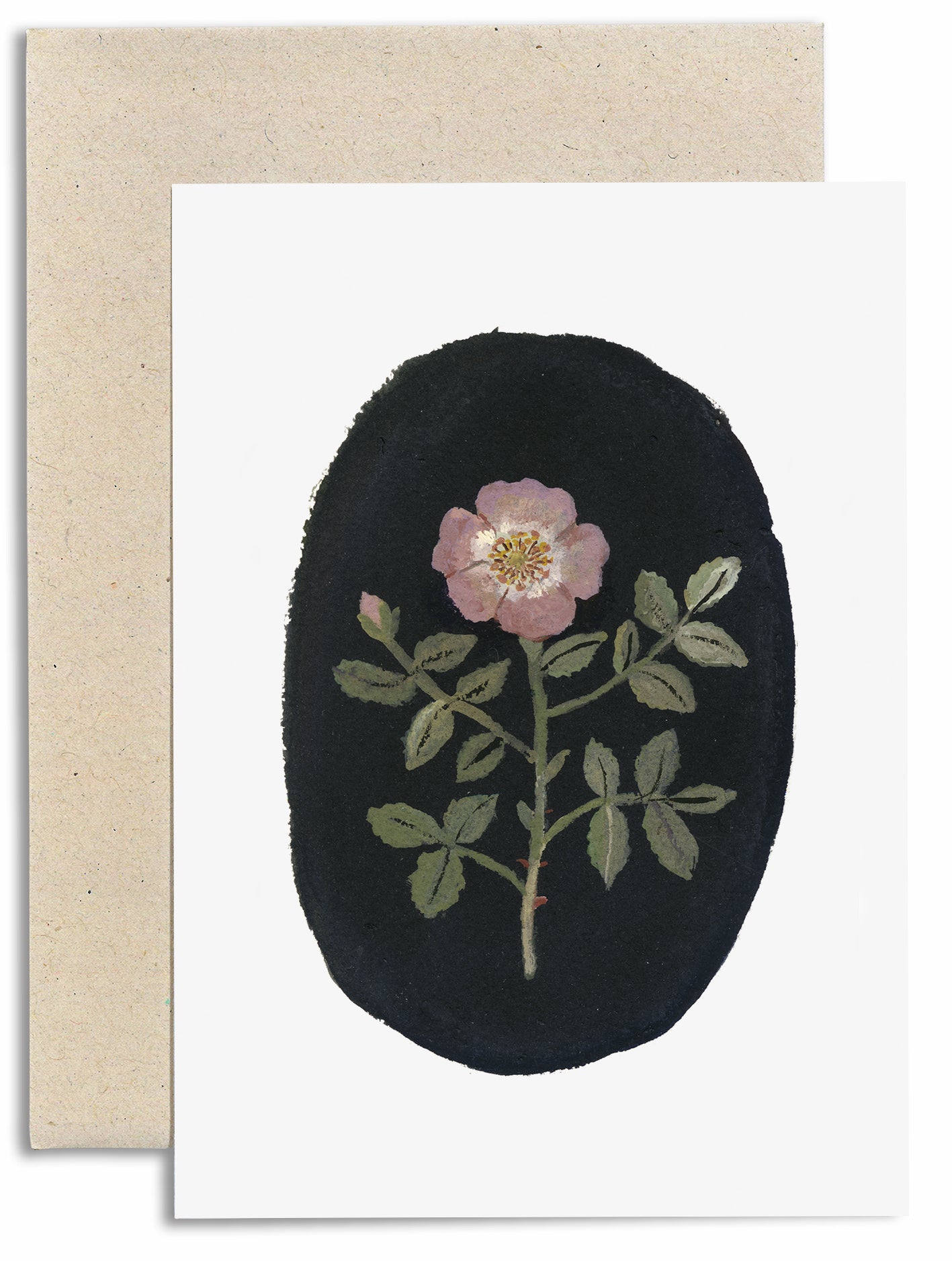 Dog Rose Card