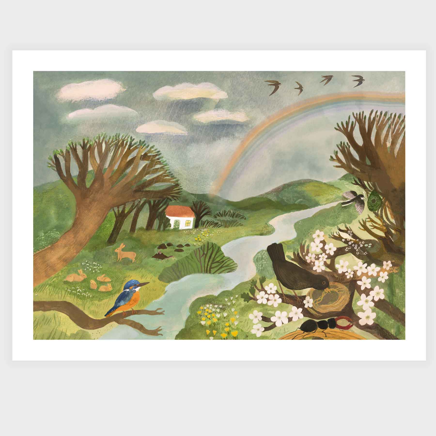 Into Spring Print