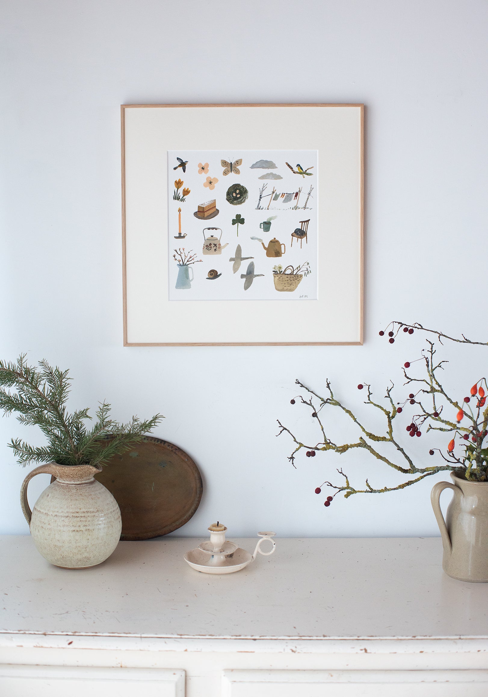 Seeking Spring print