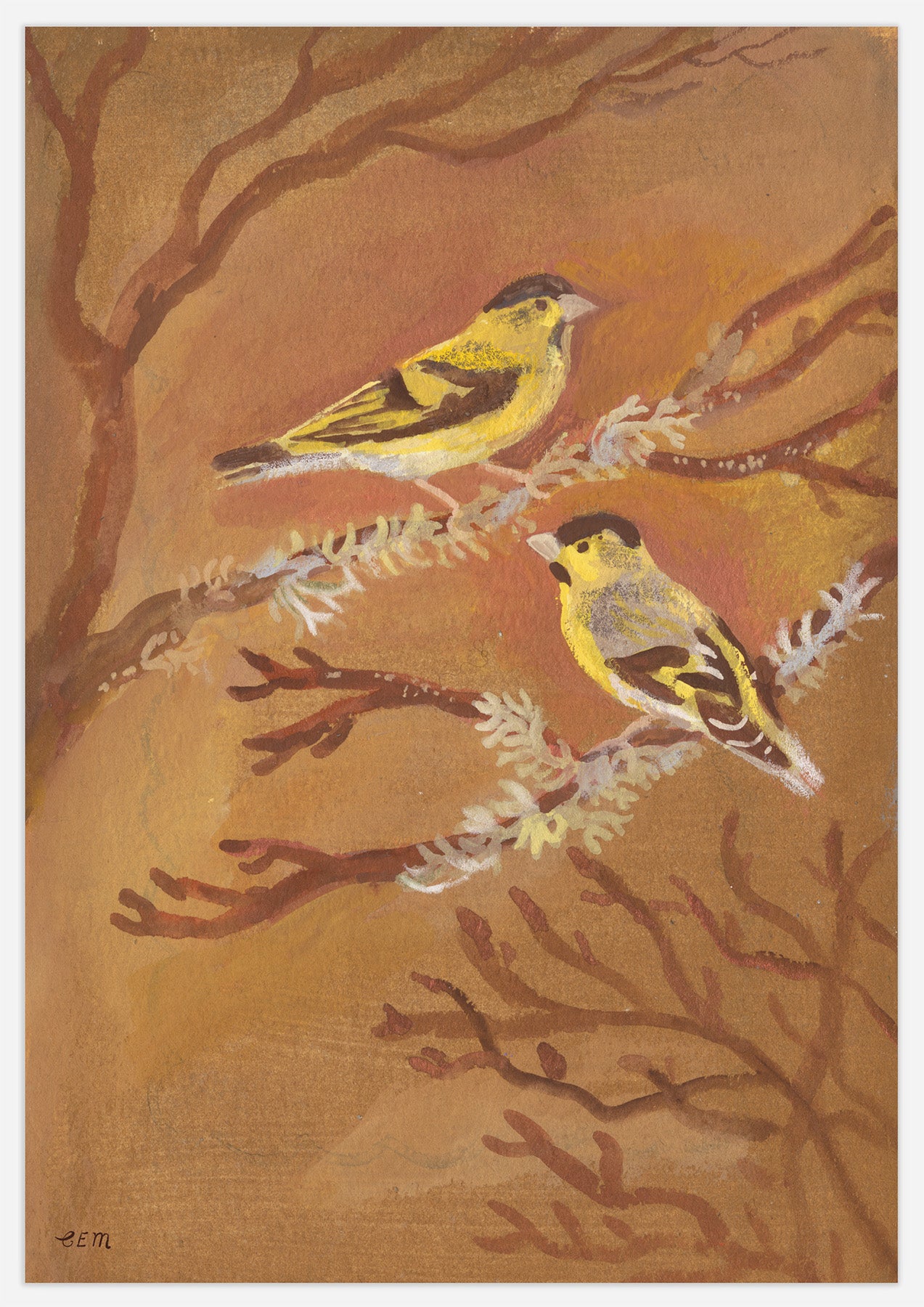 Siskins Print