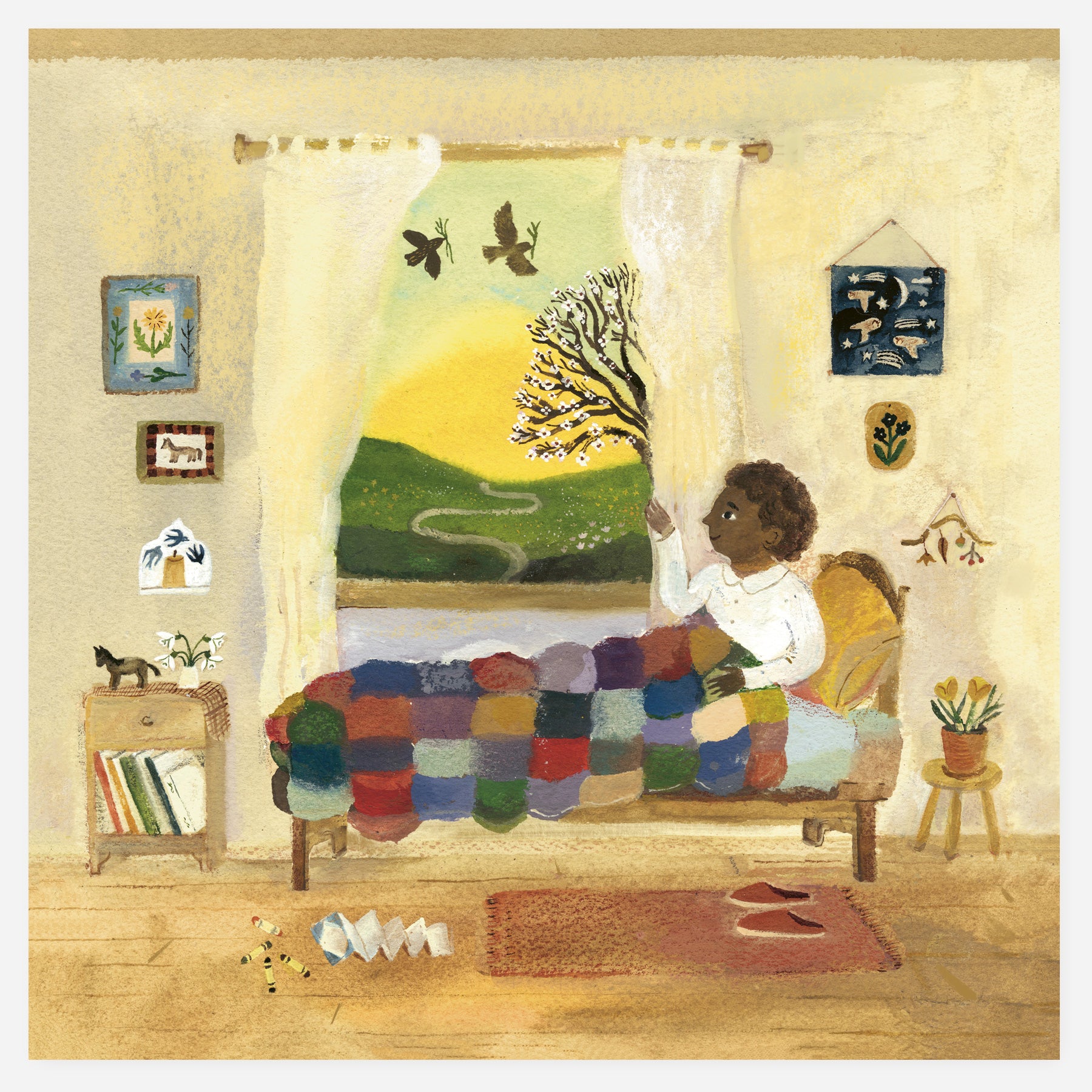 Spring Morning 20x20cm print
