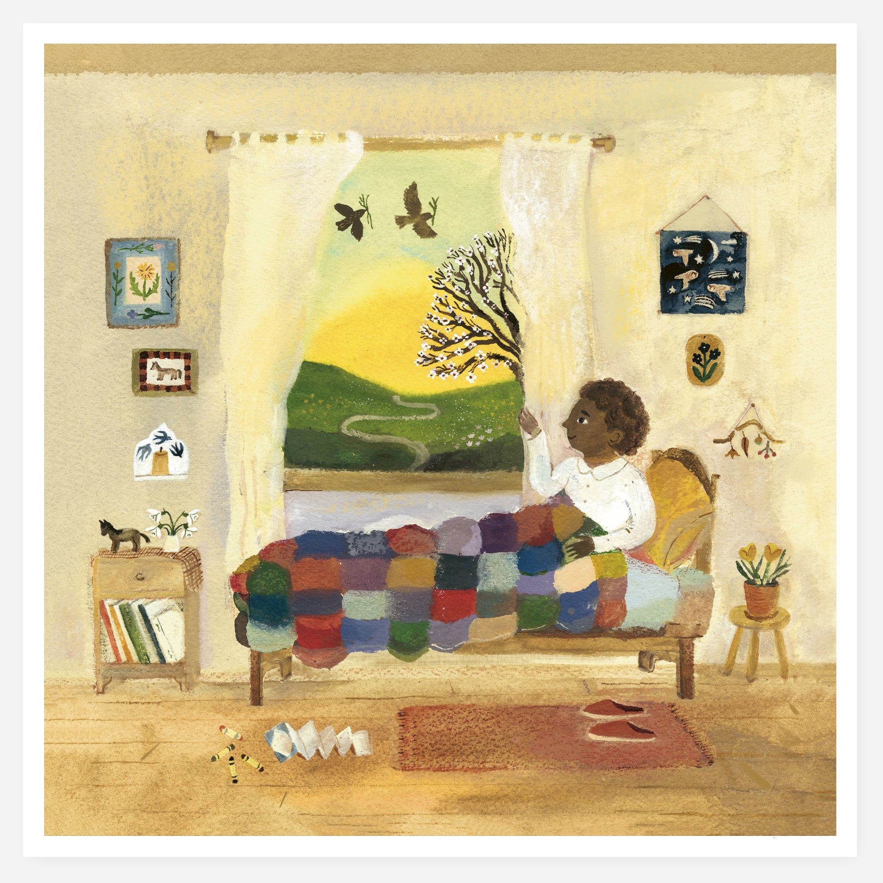 Spring Morning 20x20cm print