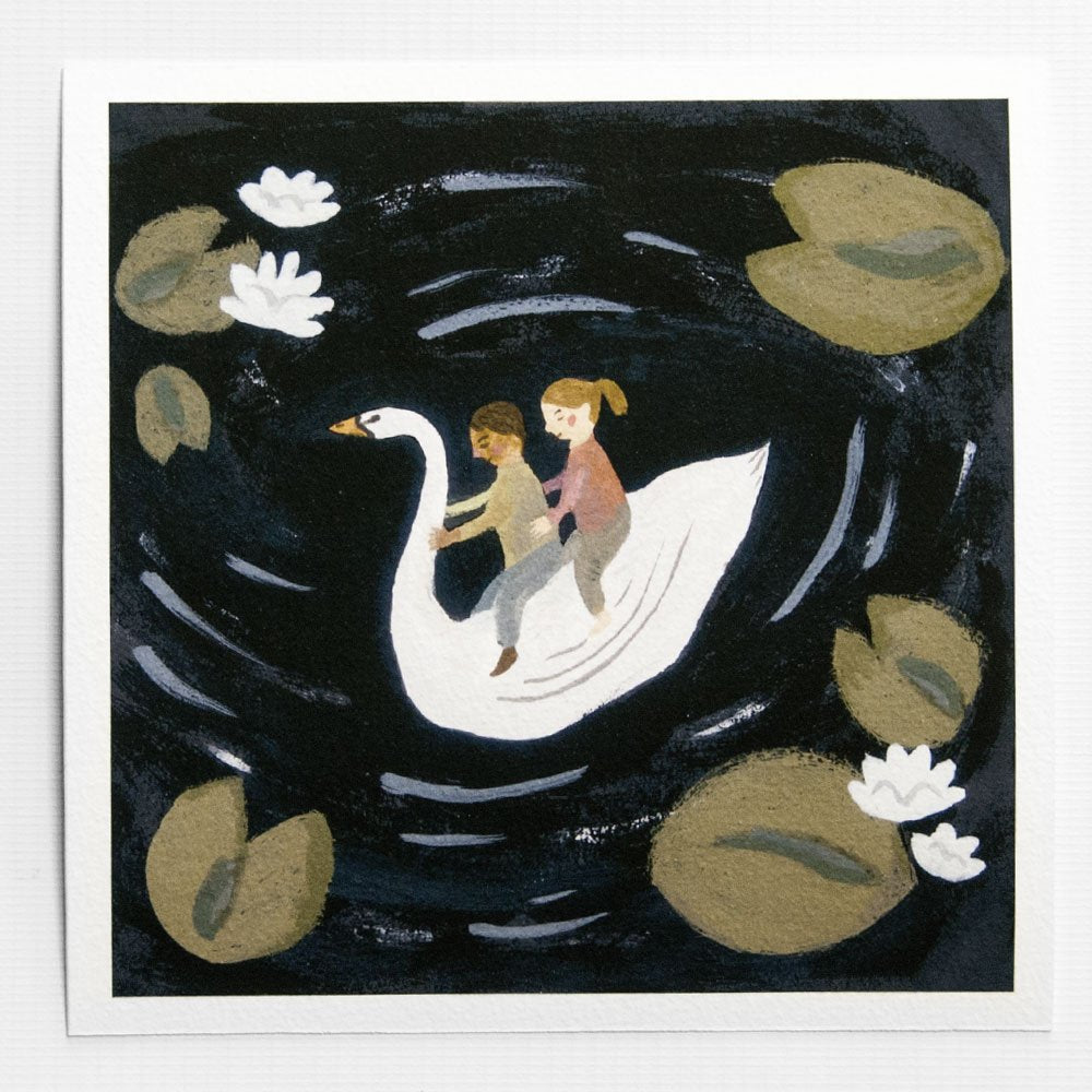 Slow Travel 6x6 Print