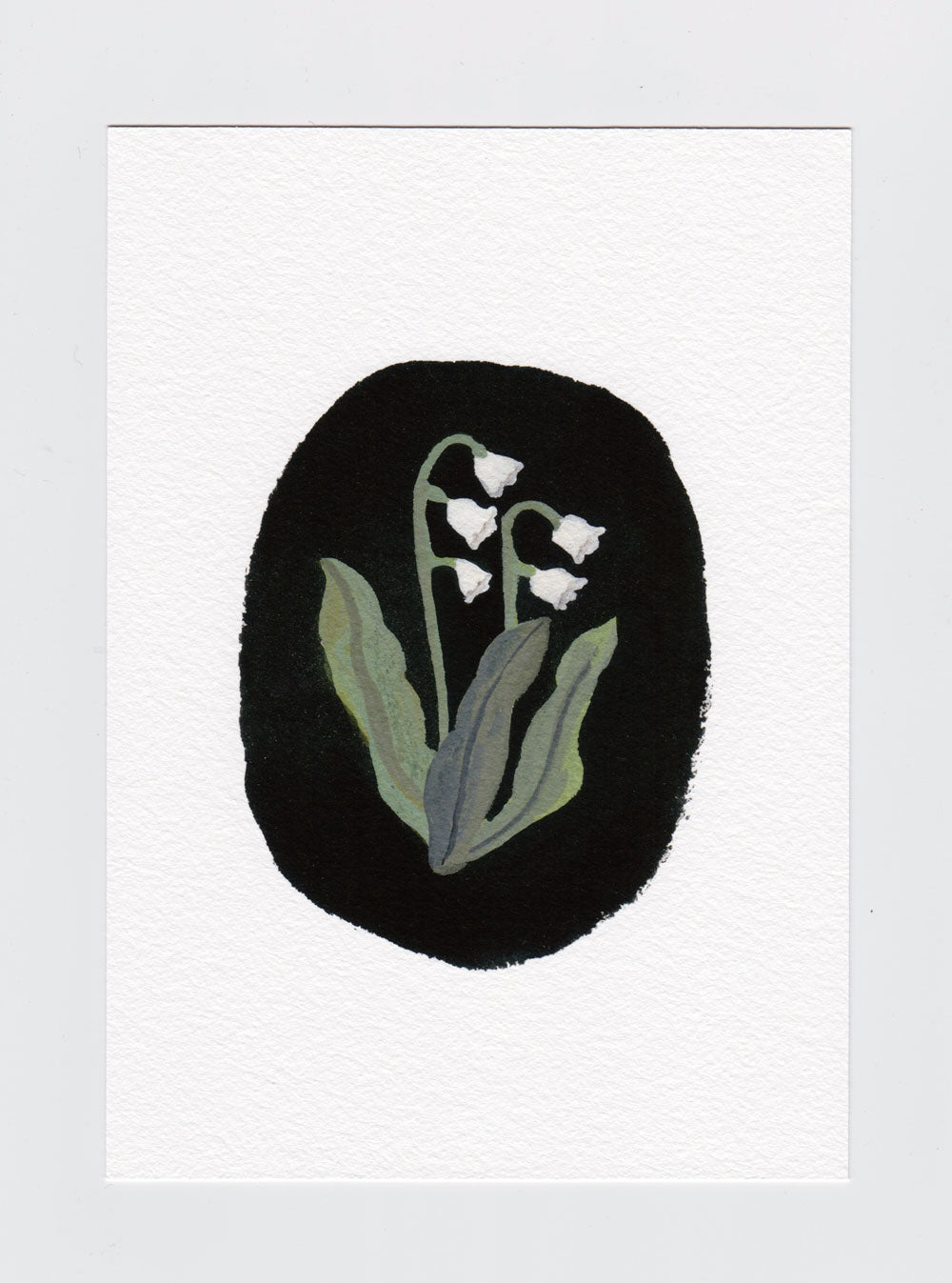 Night Lily A5 print