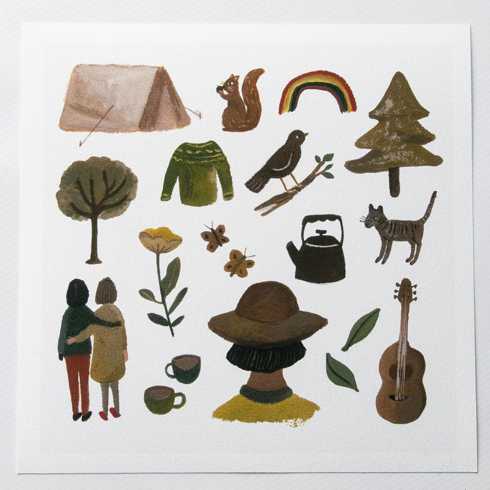 Happy Summer print