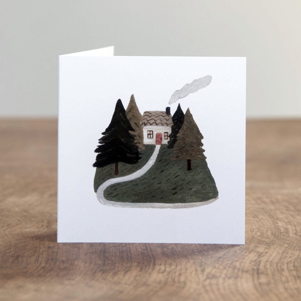 At Home in the Woods card