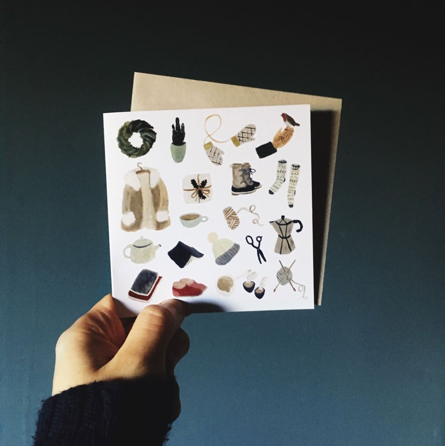 Little Winter Pleasures Card