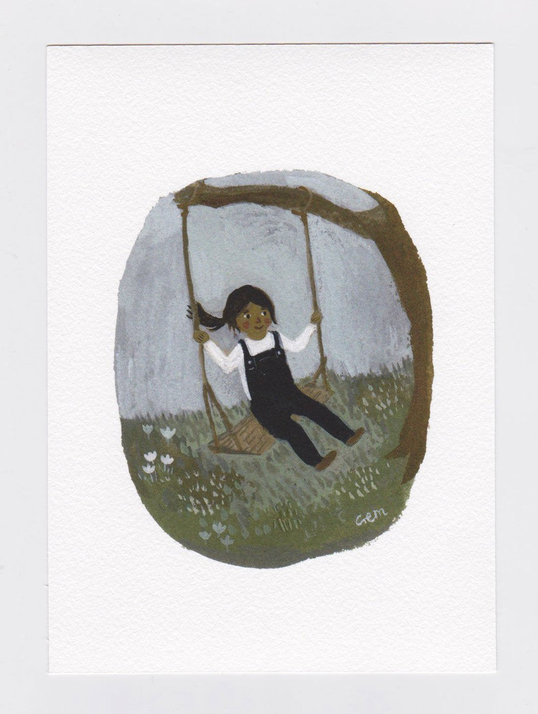 The Swing A5 print