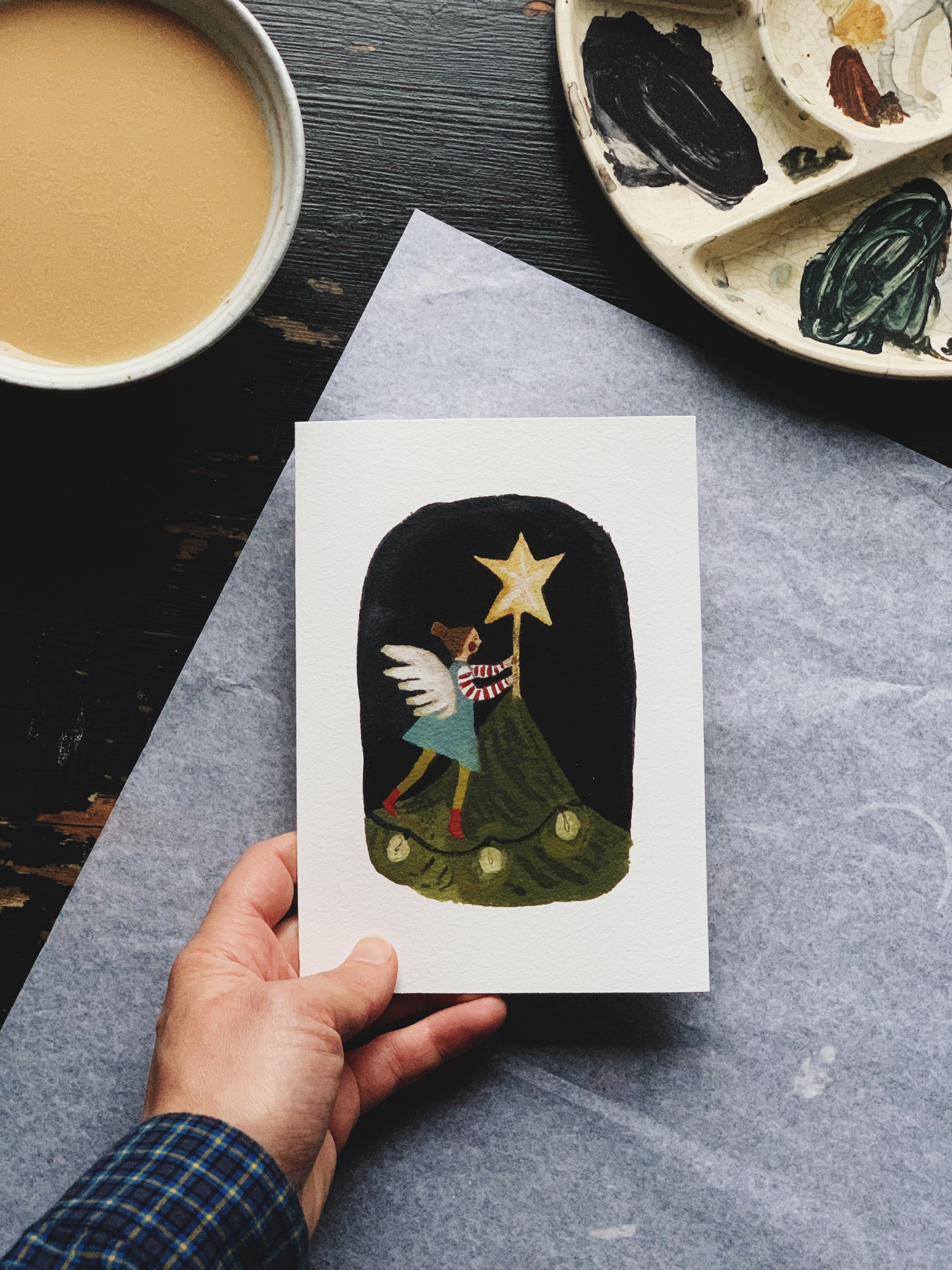 SECONDS & SAMPLES SALE- Star Fairy 5x7 inches Print