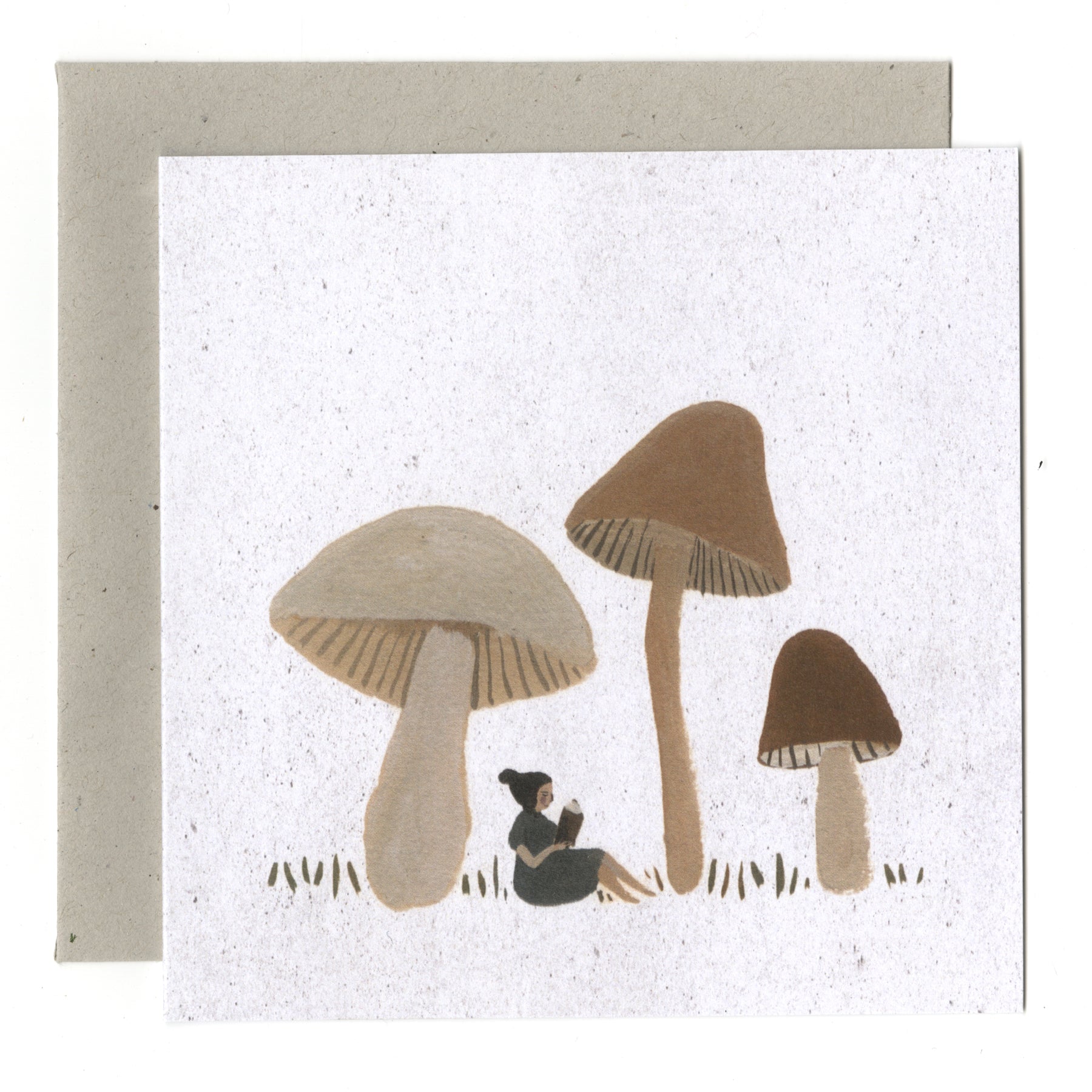 A Quiet Place to Read greeting card