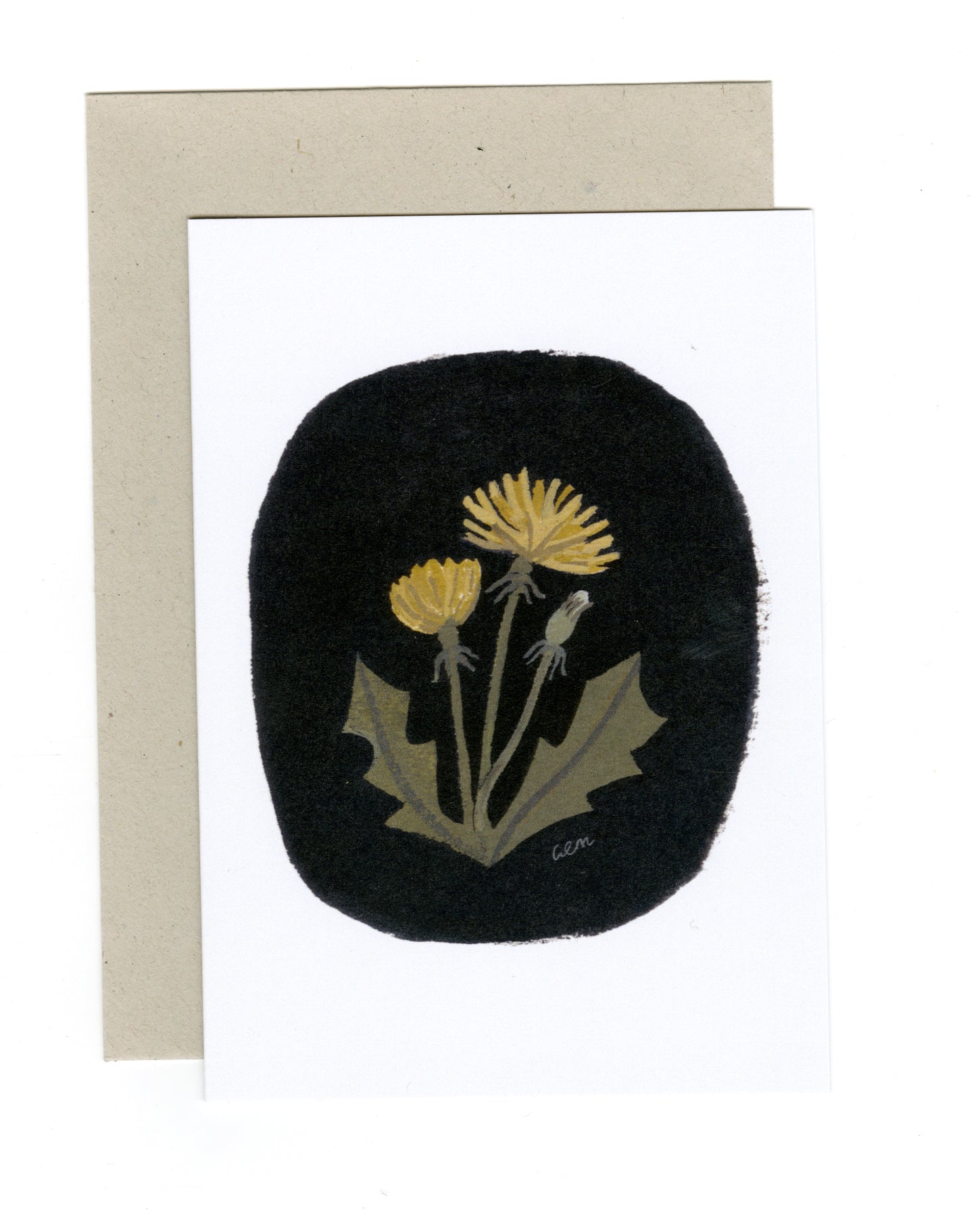 Dandelion card