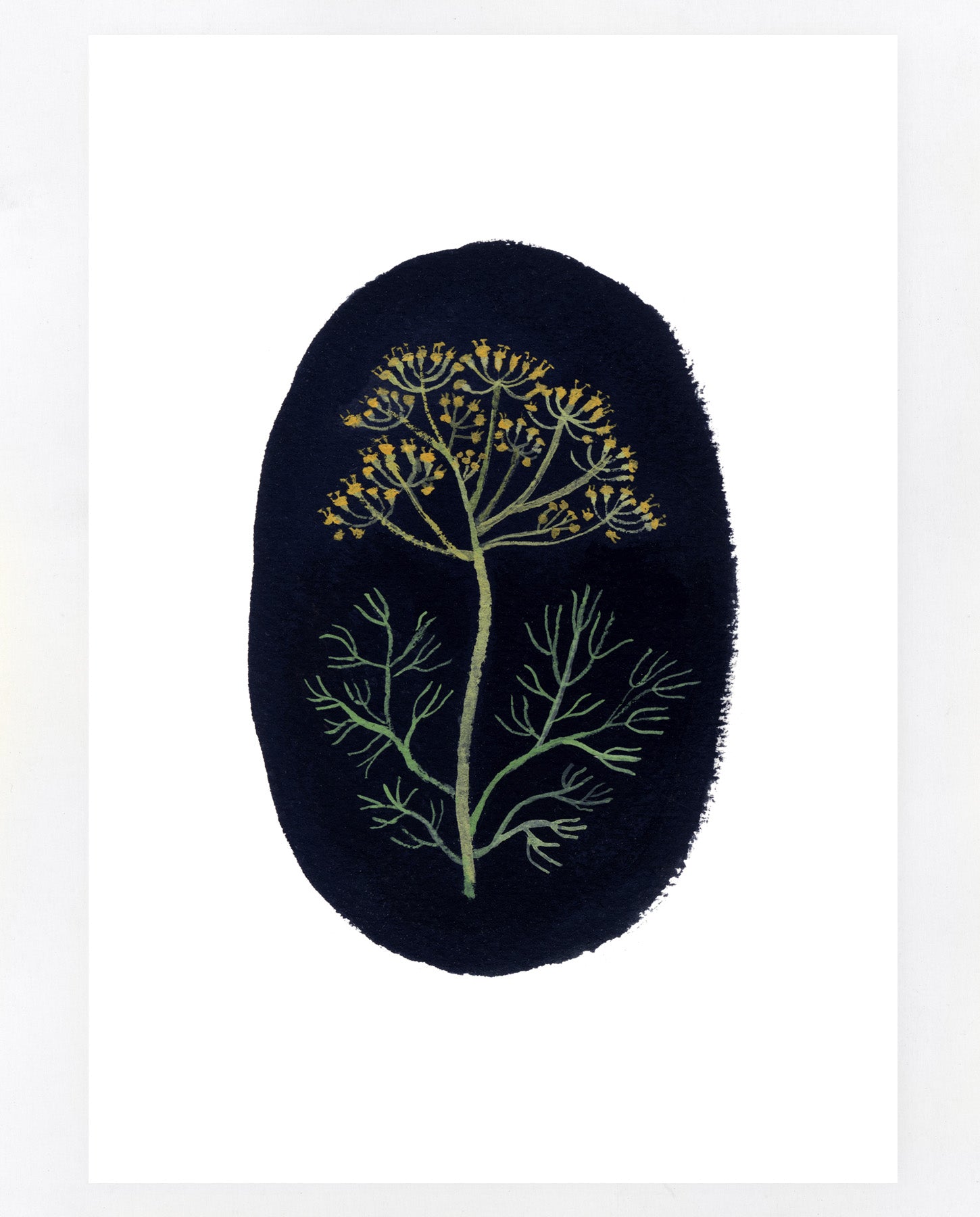 Fennel A5 print