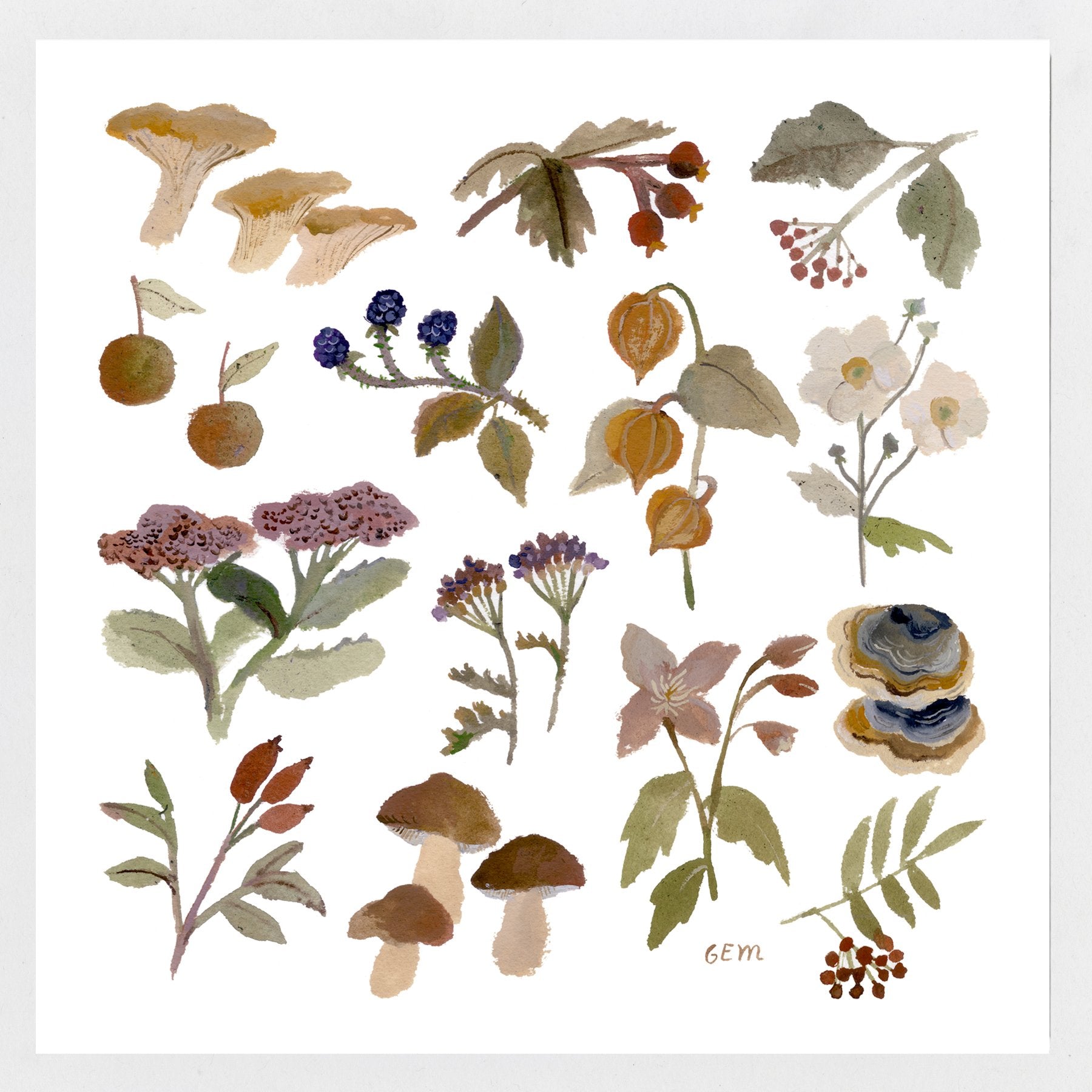 Finding Autumn print