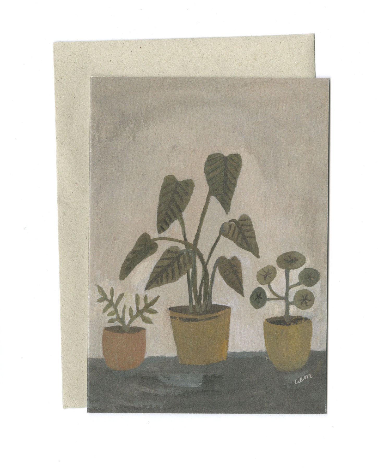 Houseplants a6 card