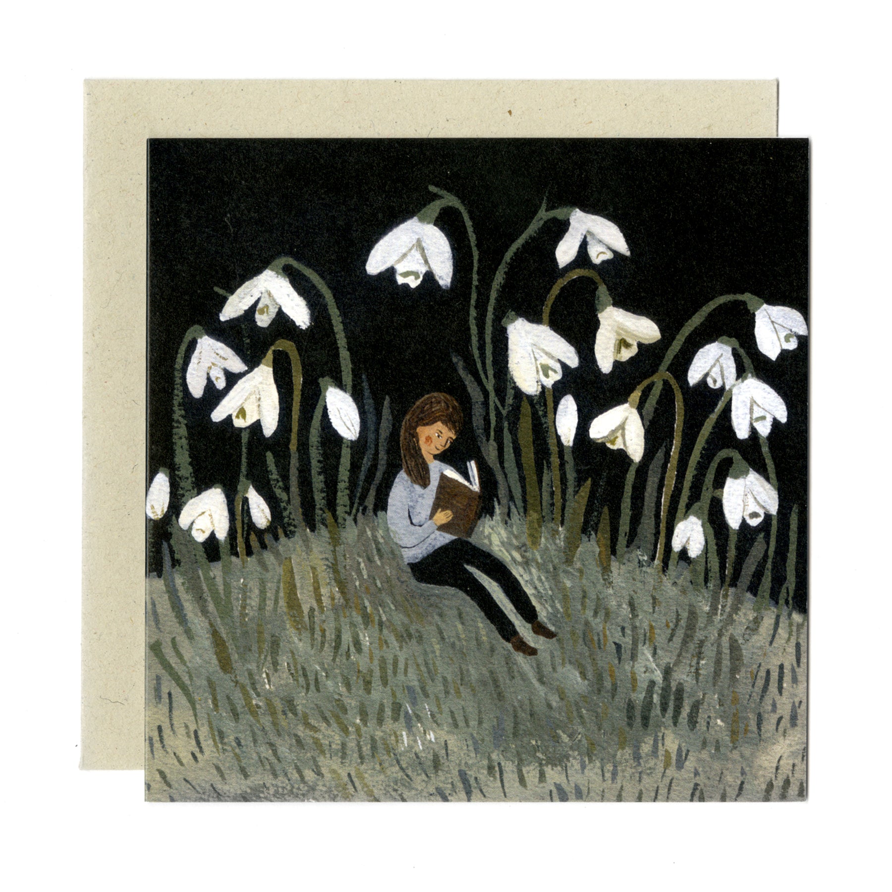 In the Snowdrops card