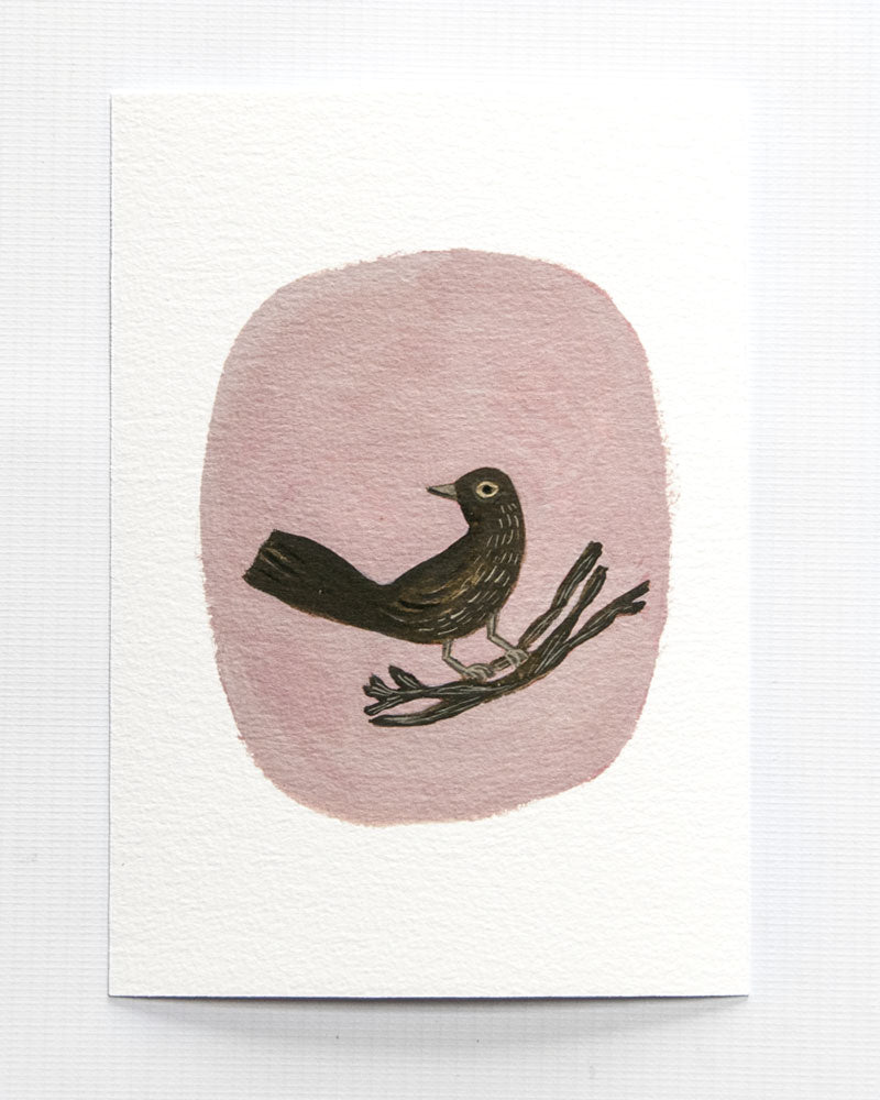Lady Blackbird 5x7 inch or A5 Print