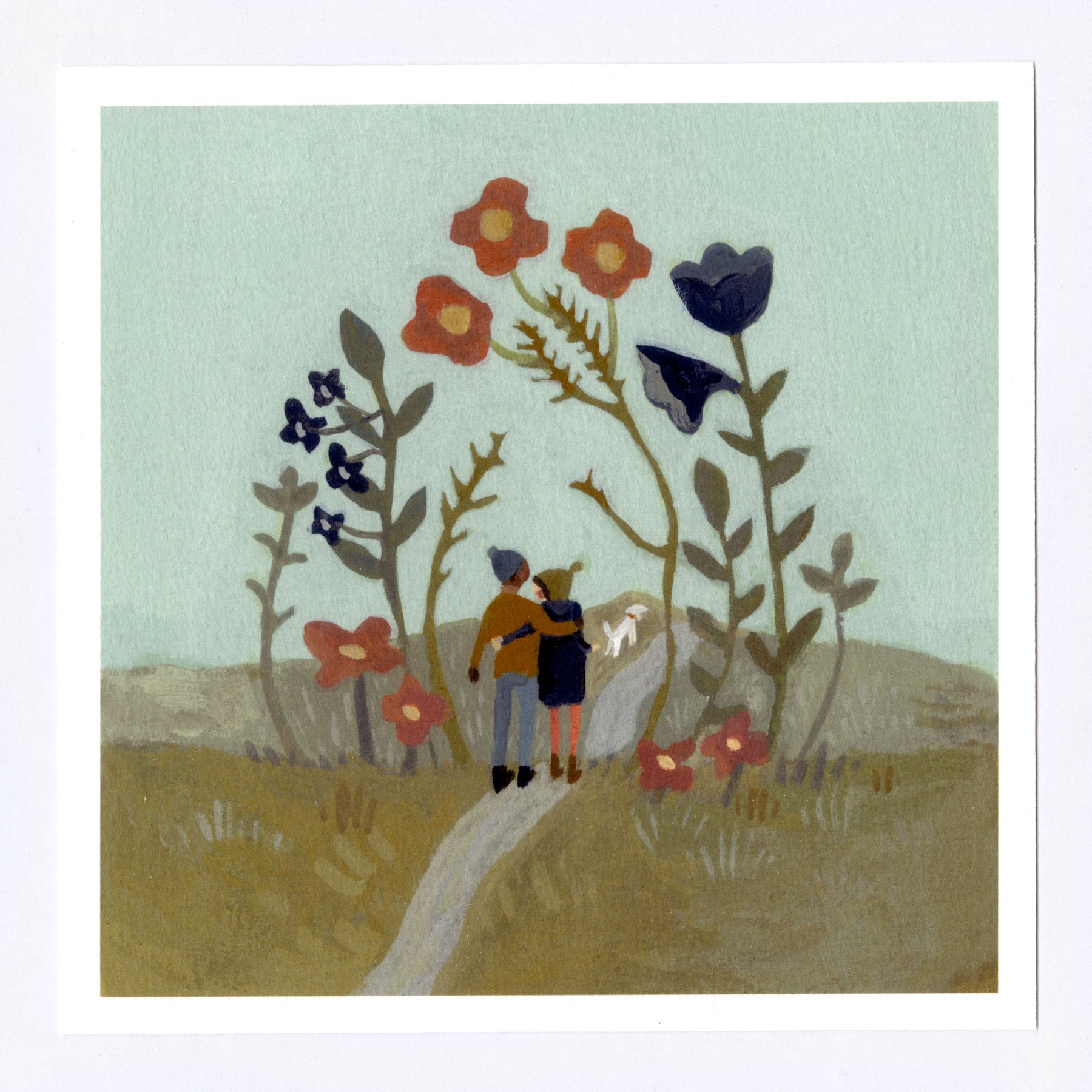 Loves Path 7x7 or 6x6 Print