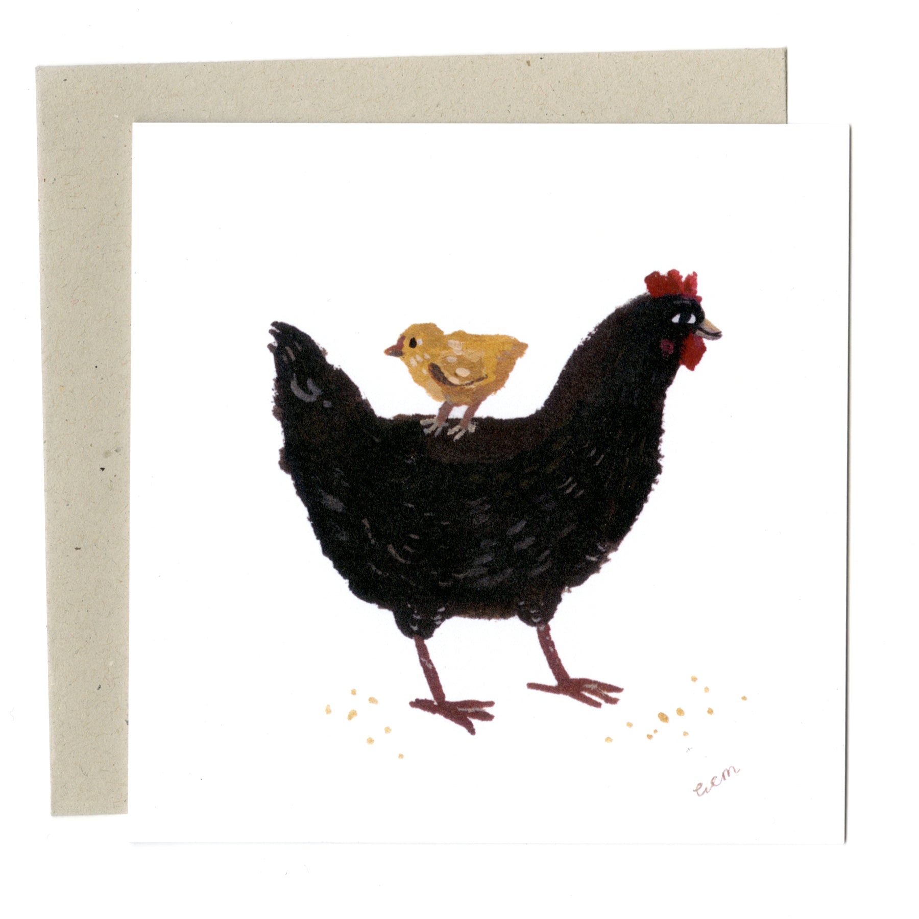 Mama Hen card