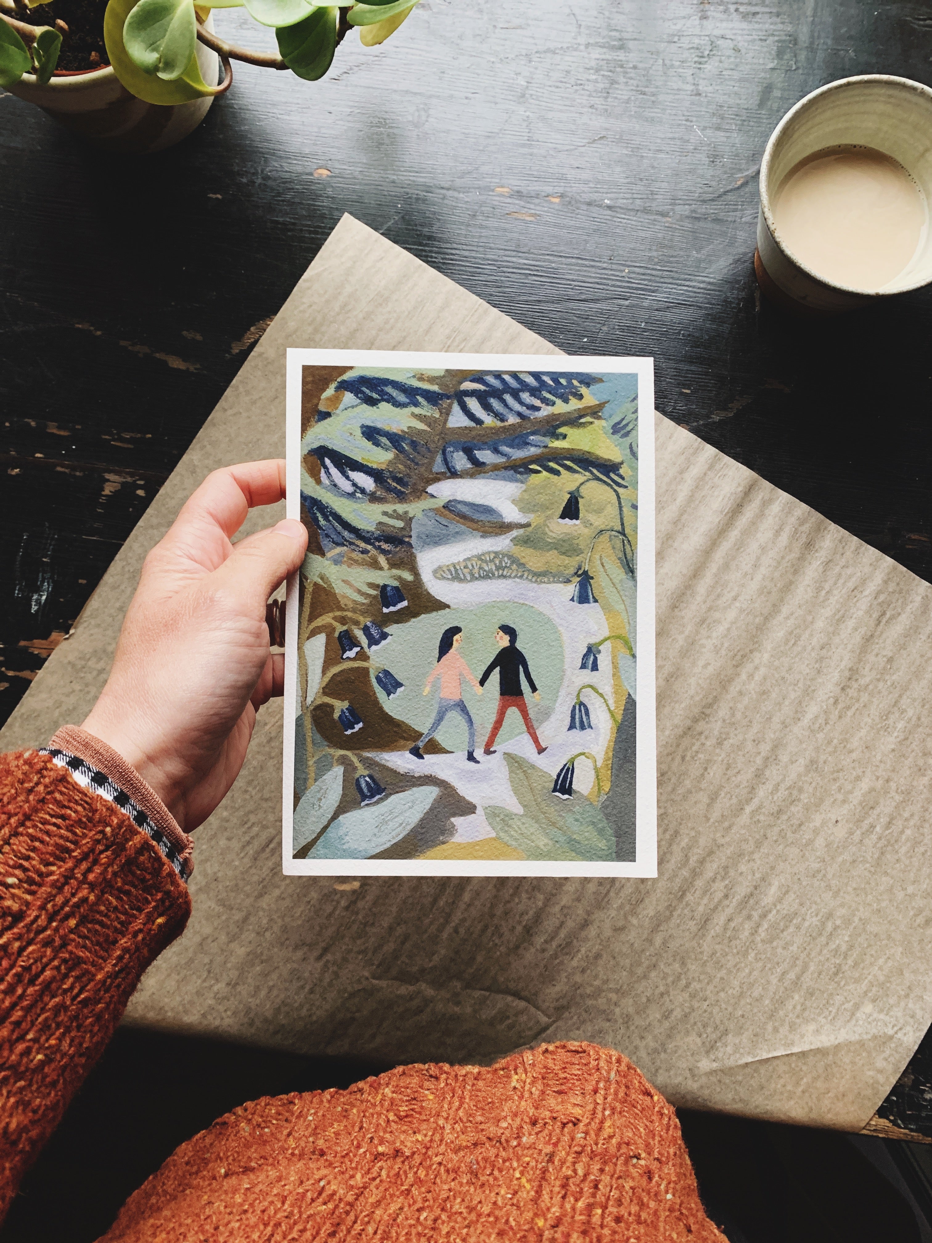 SECONDS & SAMPLES SALE- Walk in the Woods A5 Print