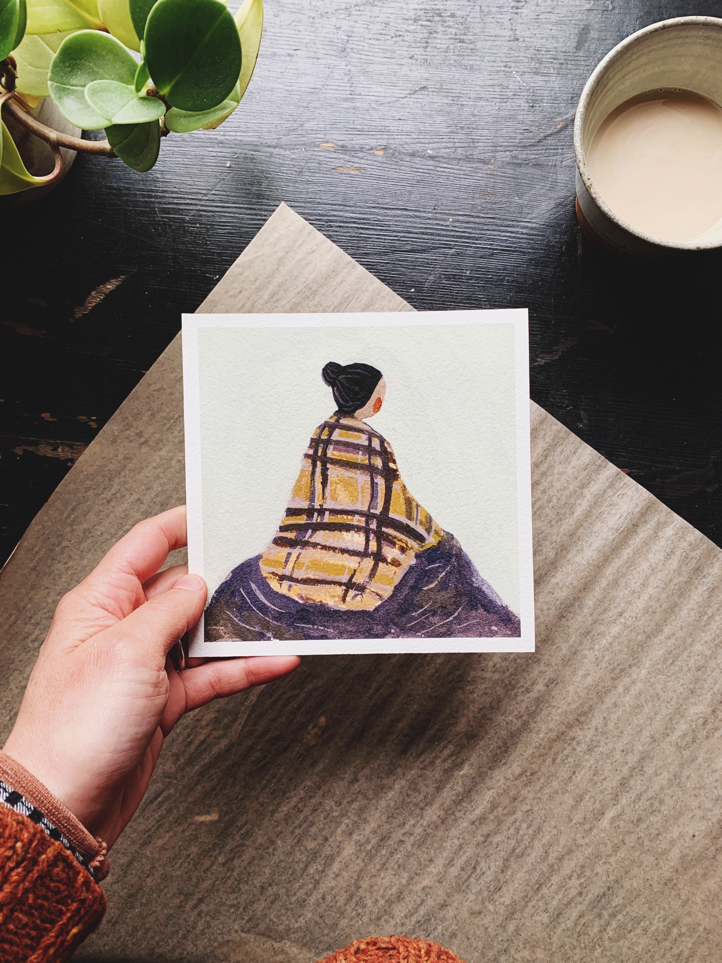 SECONDS & SAMPLES SALE- blanket 6x6 print