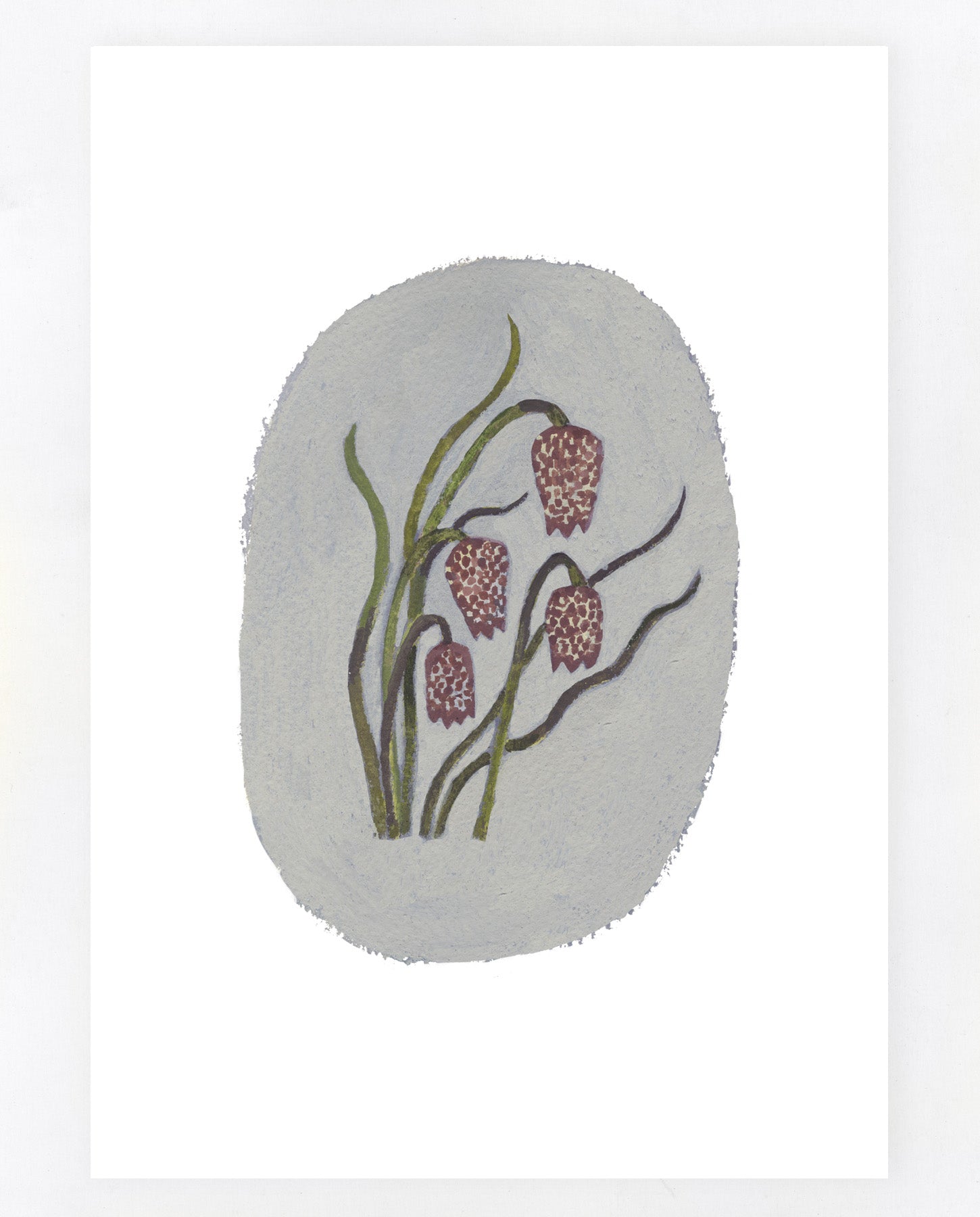 Snake's Head Fritillary A5 print