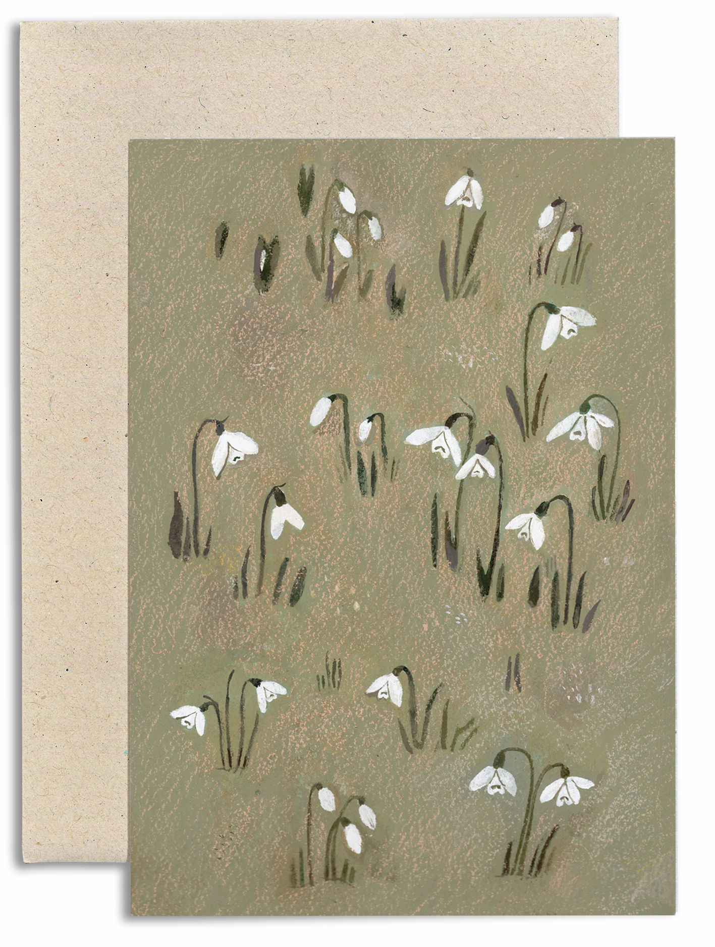 Snowdrop Drift Card