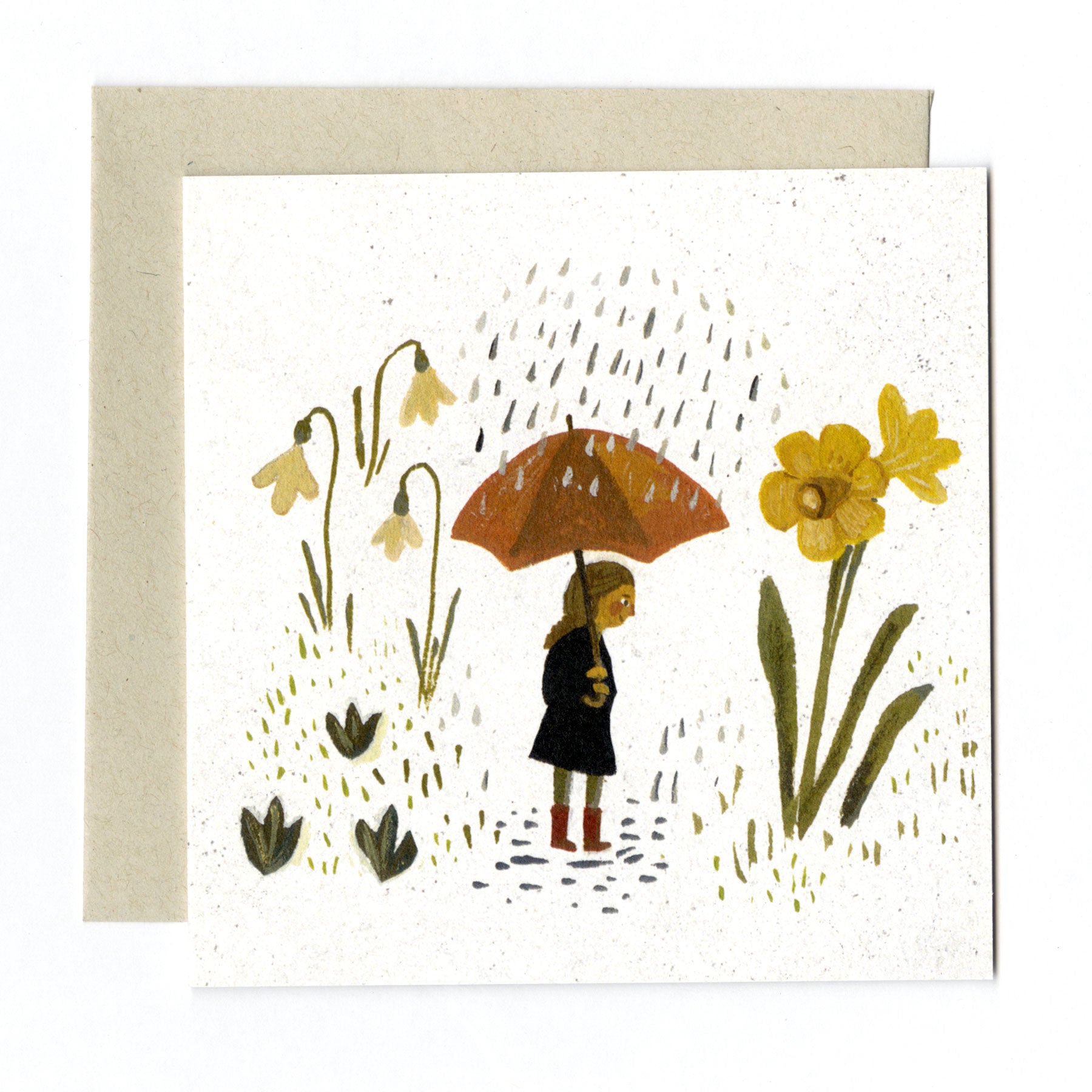 Spring Rain card