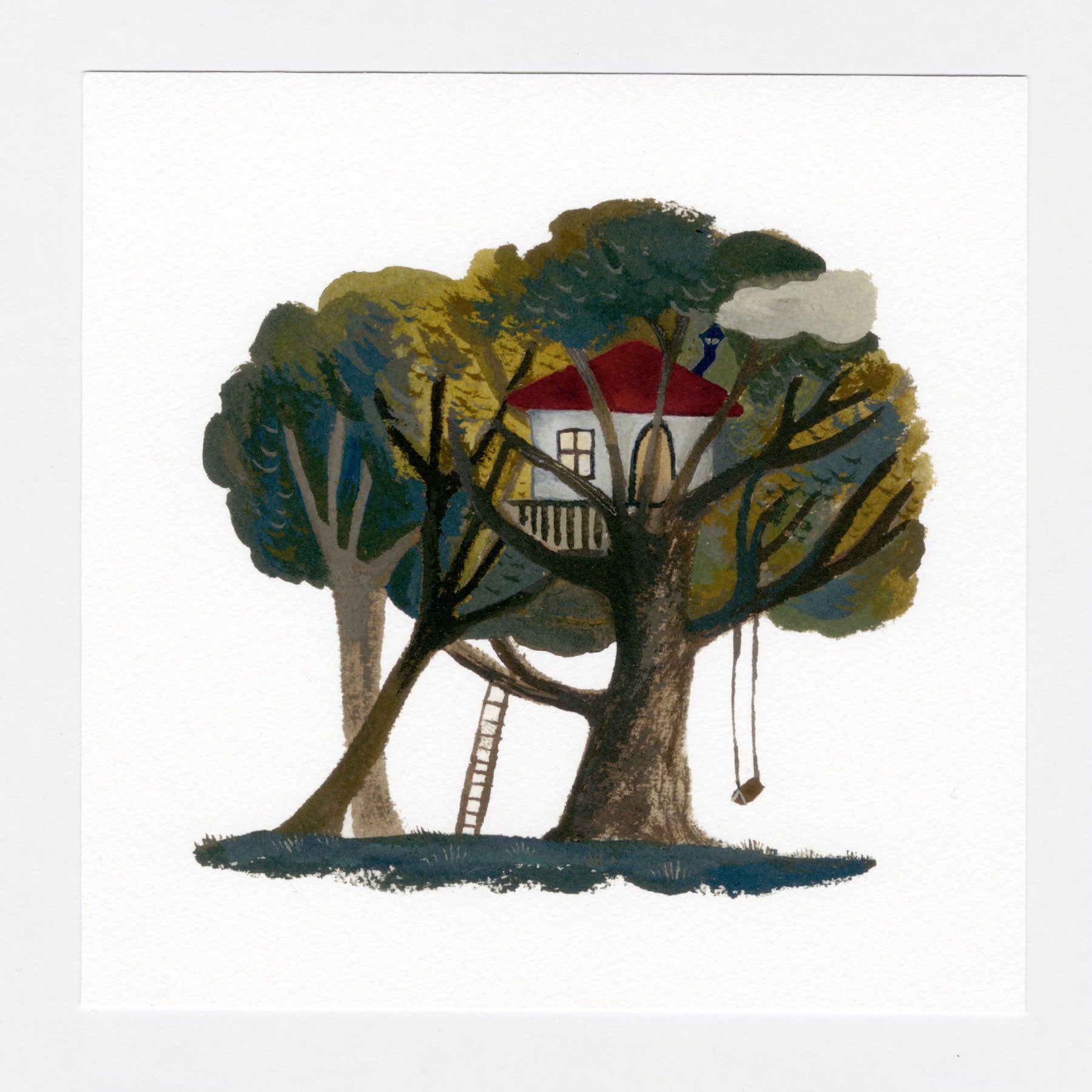 Tree House 7x7 print