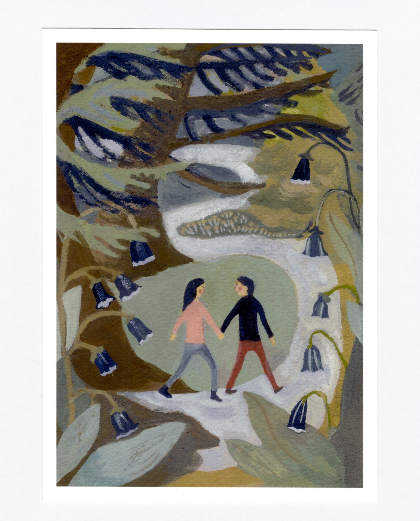 Walk in the Woods A5 Print