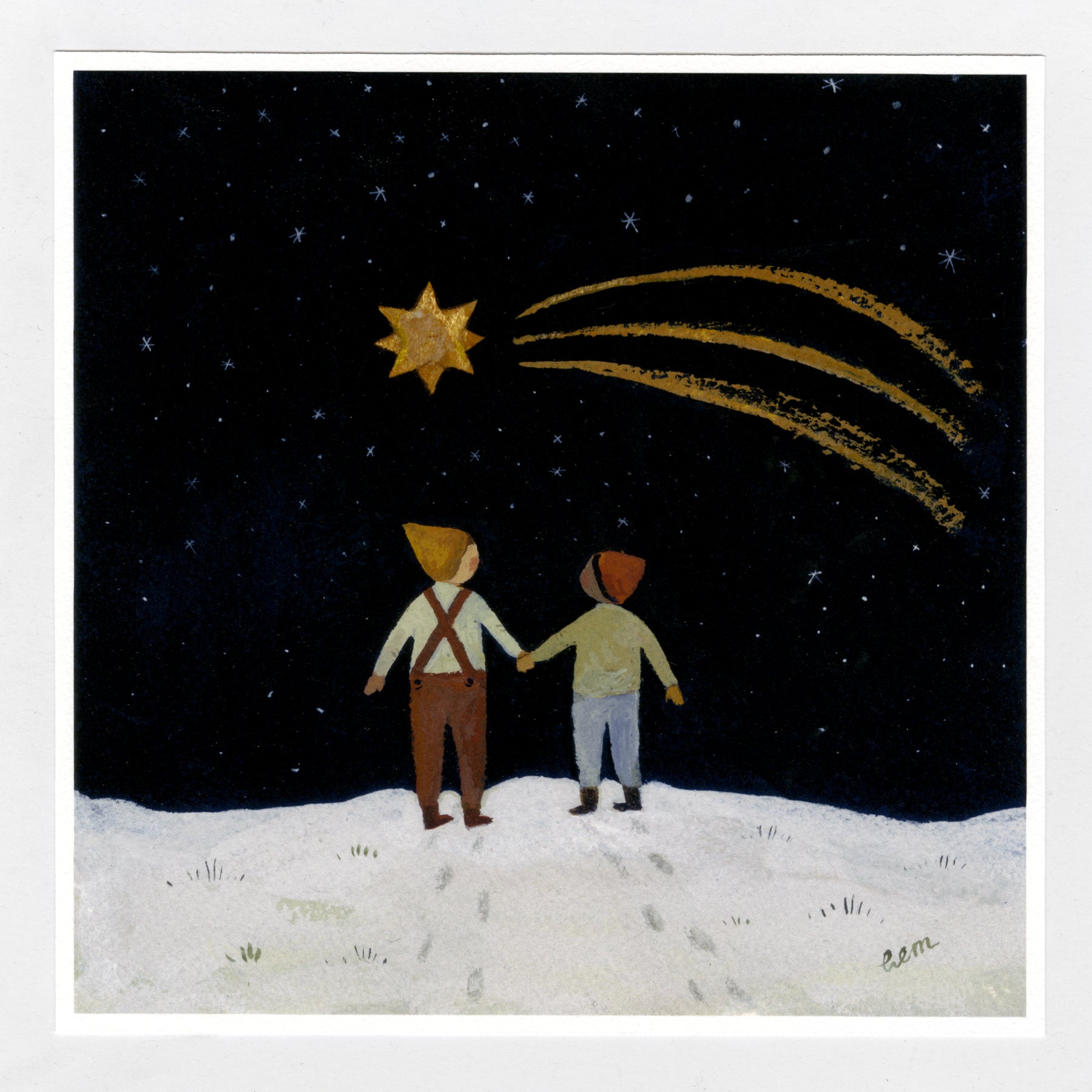 Wishing Star 20x20cm print