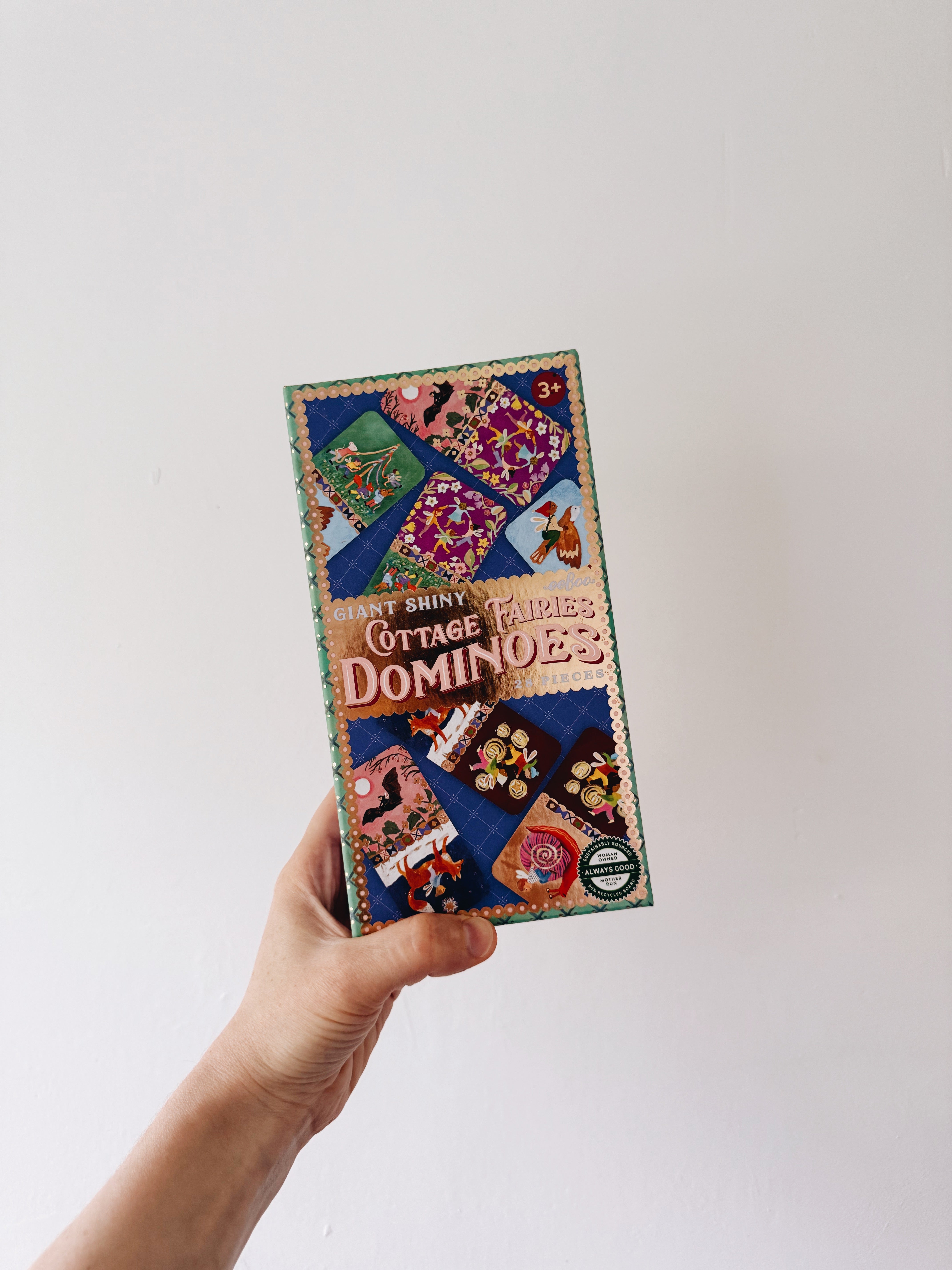 Cottage Fairies Giant Dominoes Game