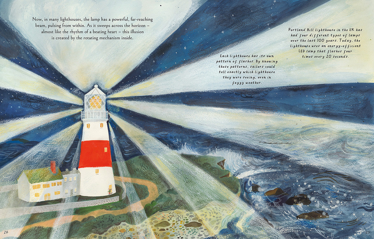 SIGNED HARDBACK COPY OF BEACONS OF LIGHT: A Journey Through the World of Lighthouses