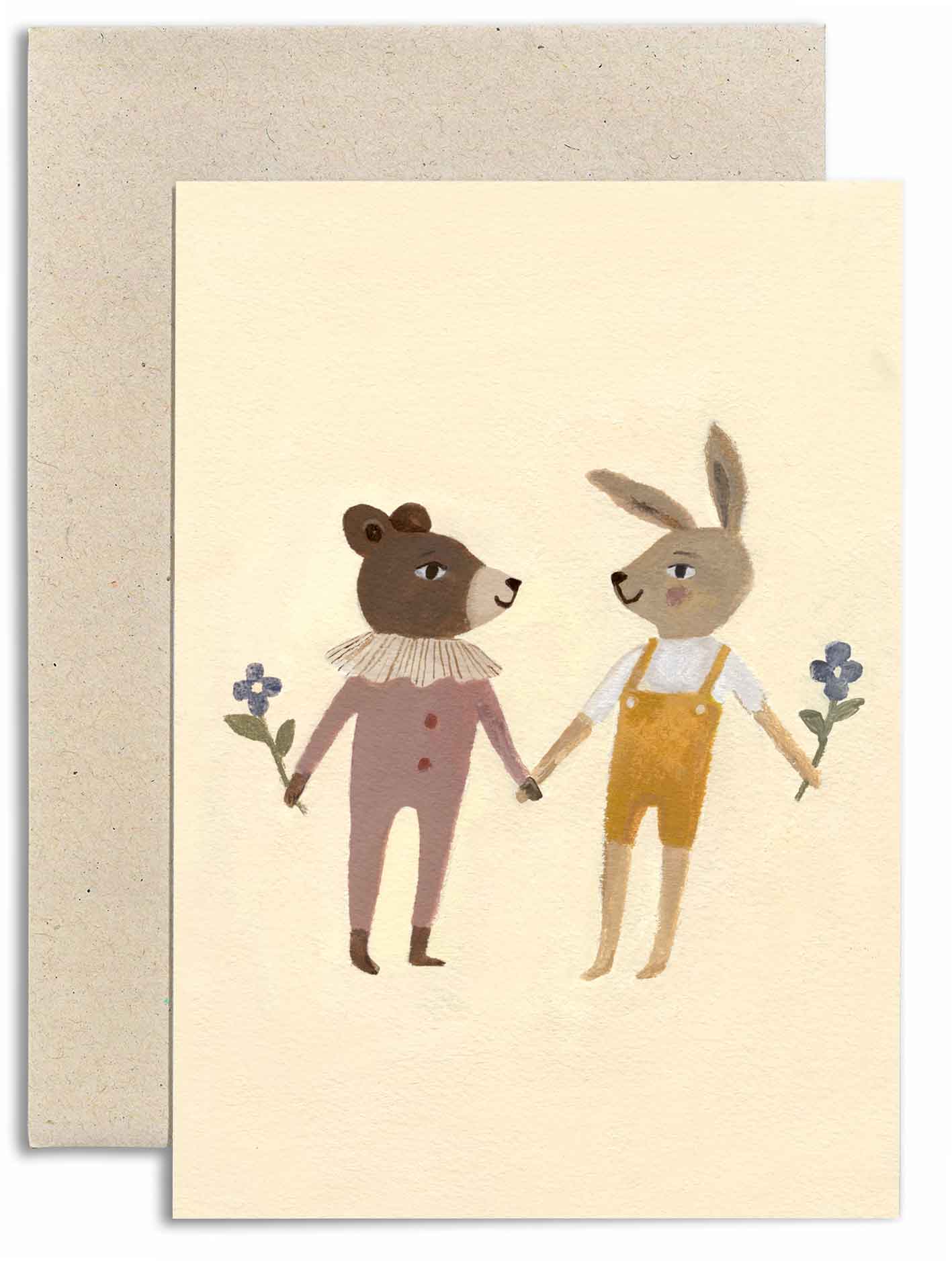 Bear and Bunny Card