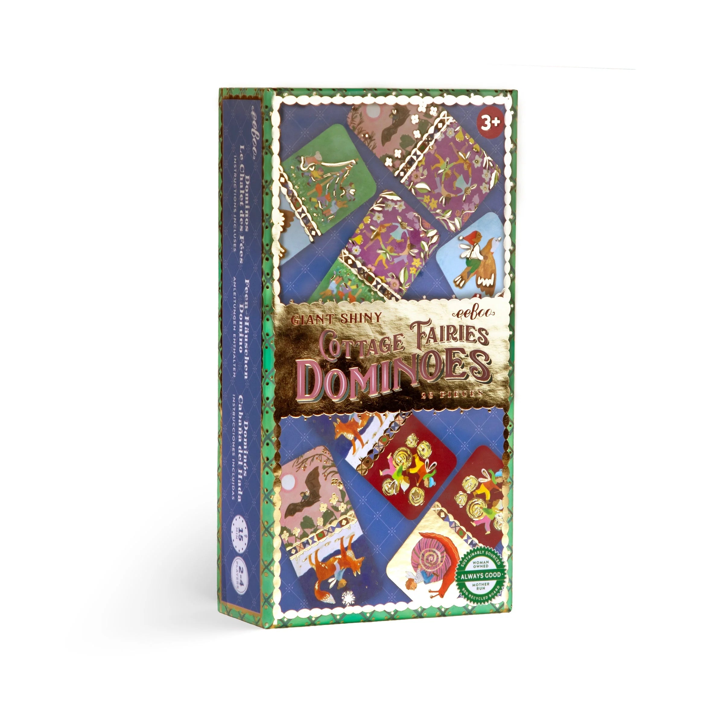 Cottage Fairies Giant Dominoes Game