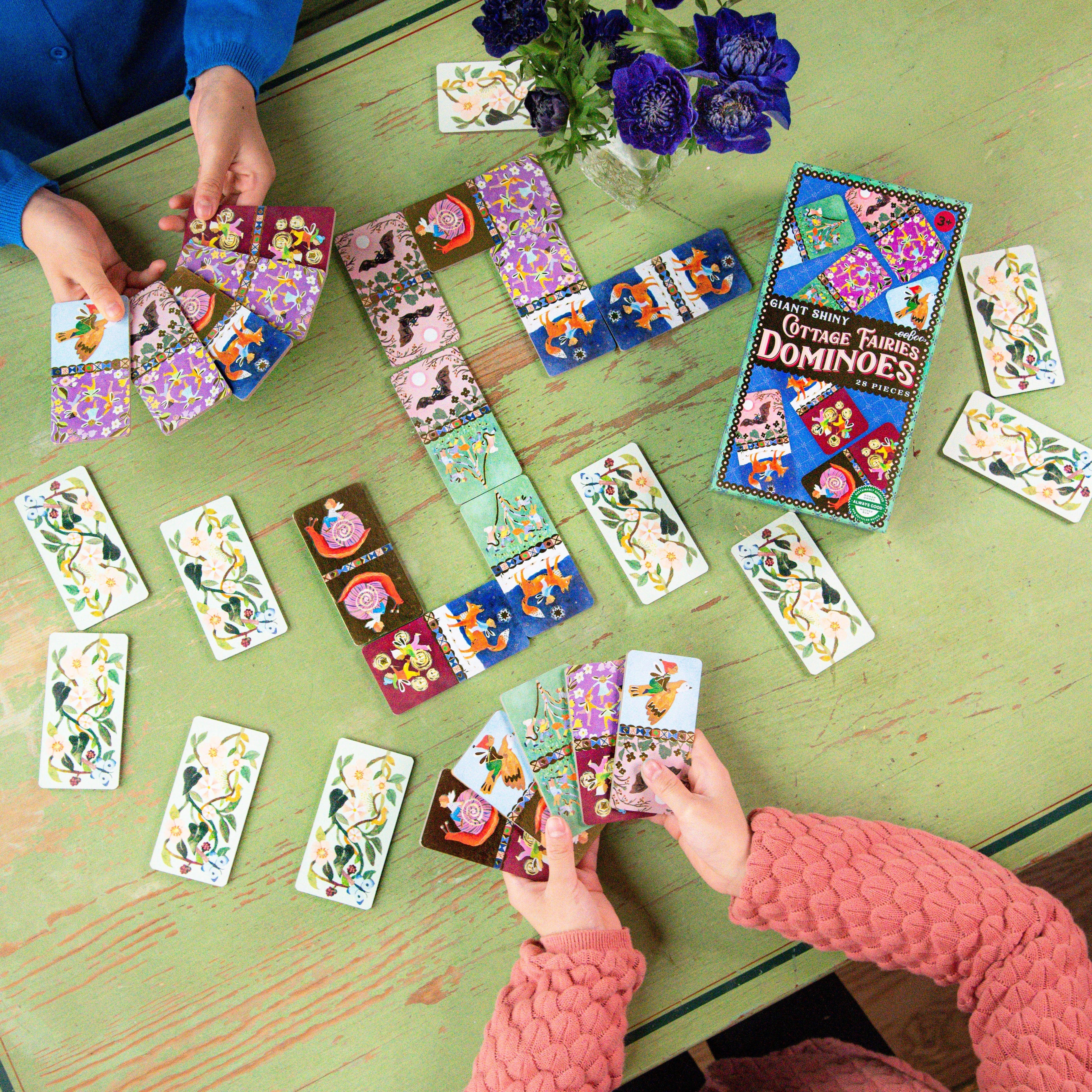 Cottage Fairies Giant Dominoes Game