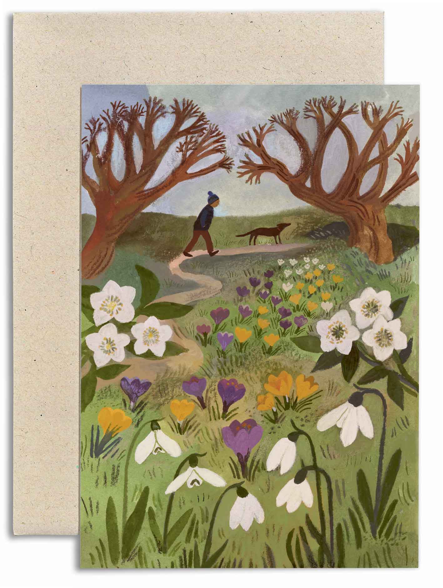 Early Flowers Card