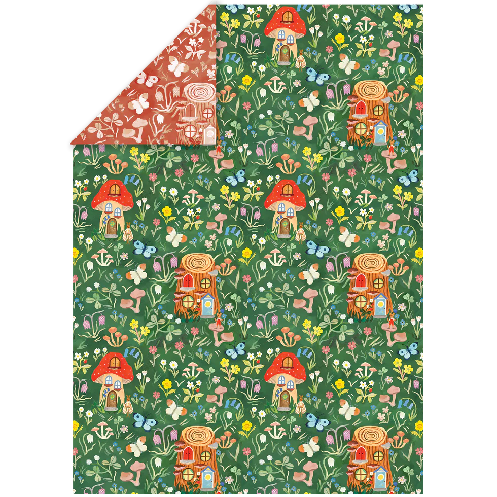Toadstool Meadow Gift Wrap