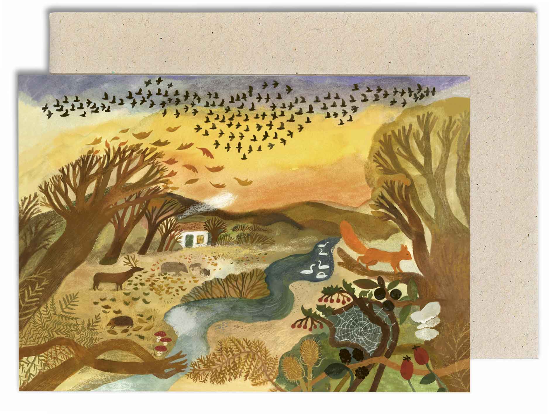 Into Autumn Card
