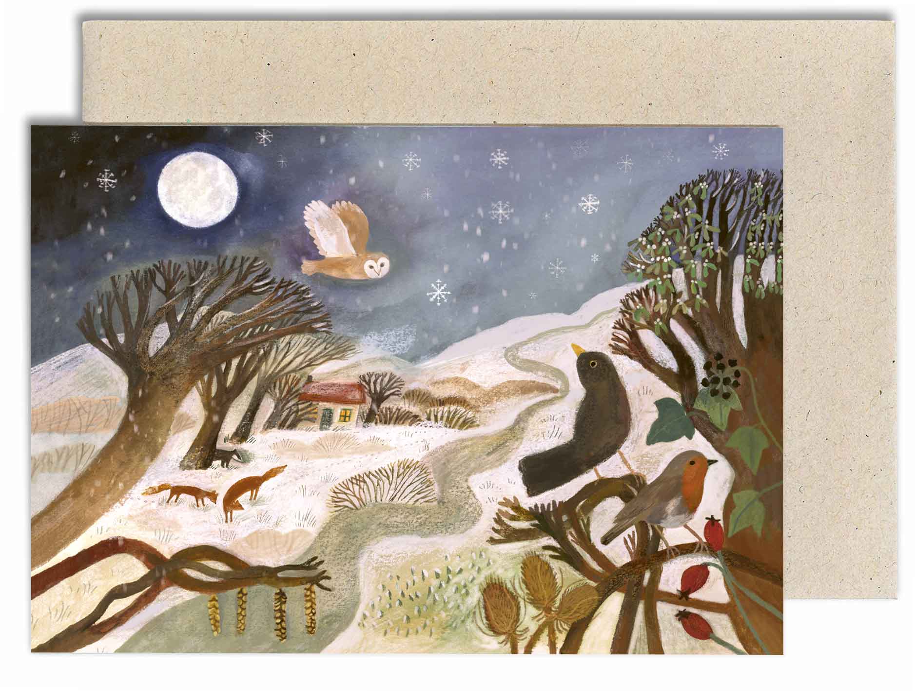 Into Winter Card