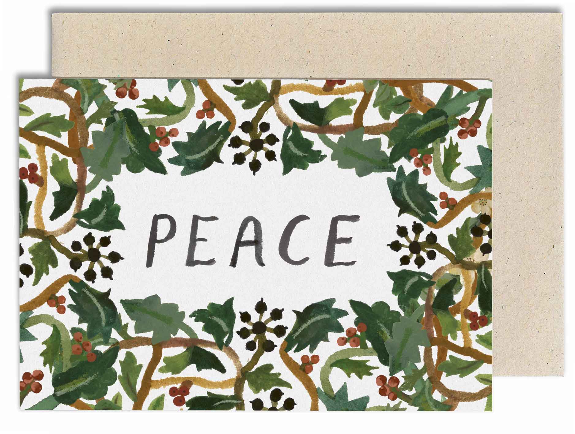 Peace Wreath Card