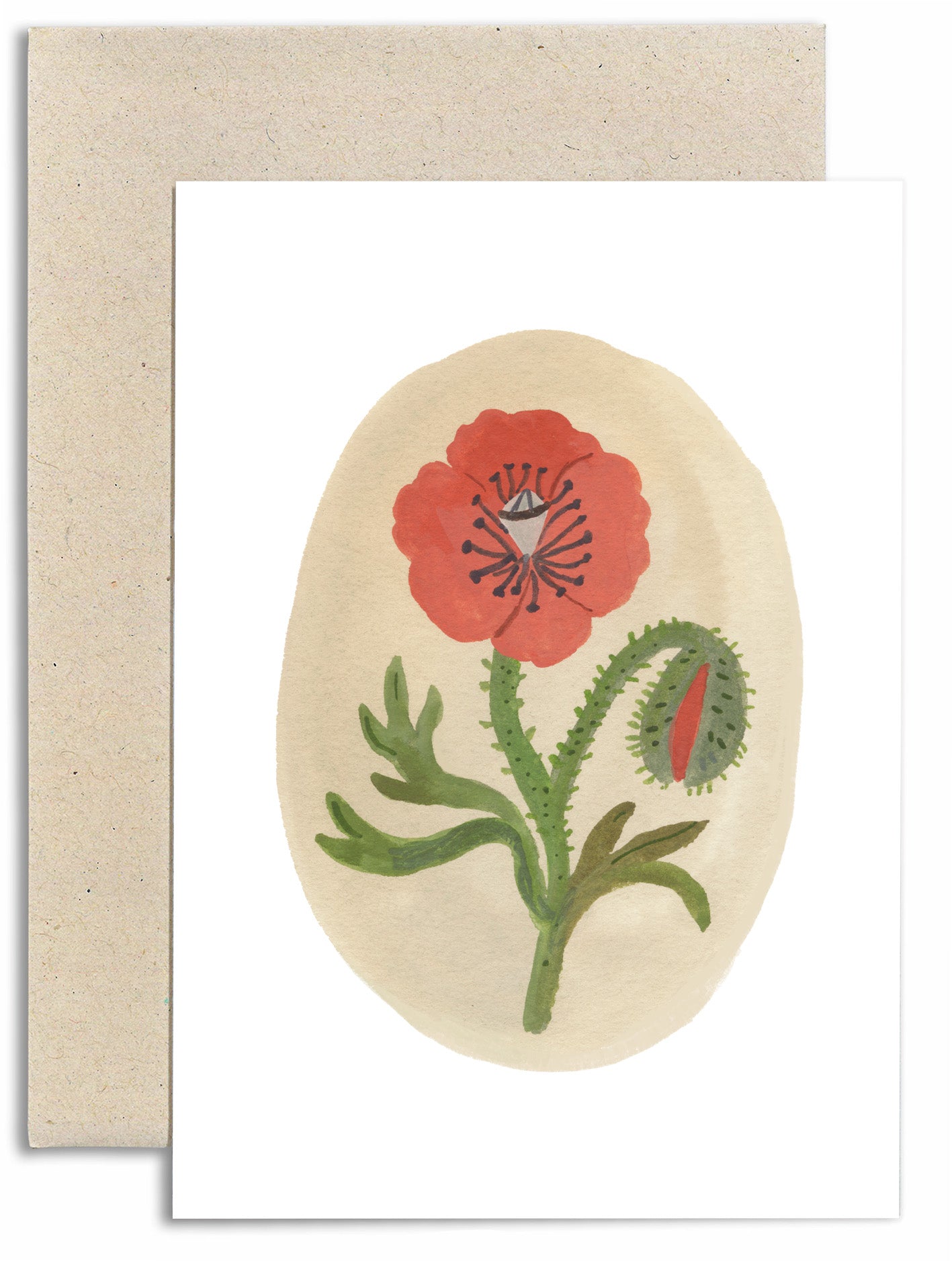 Wild Poppy II Card