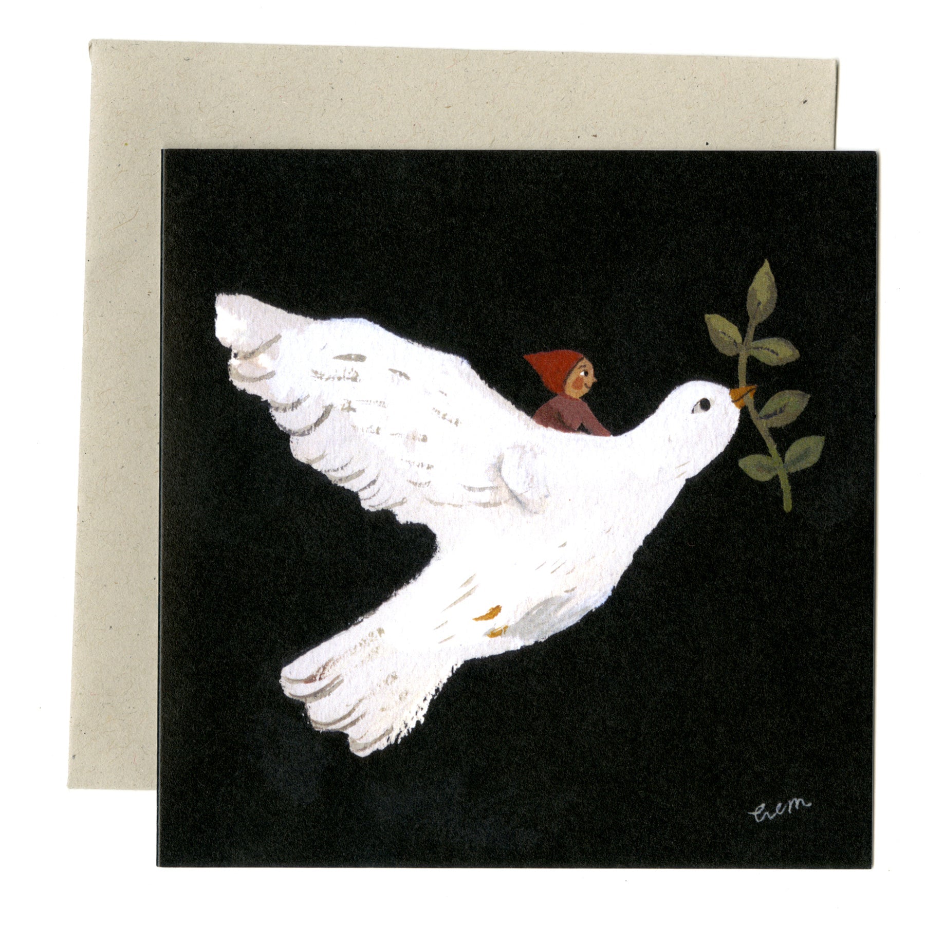 Peace Dove card