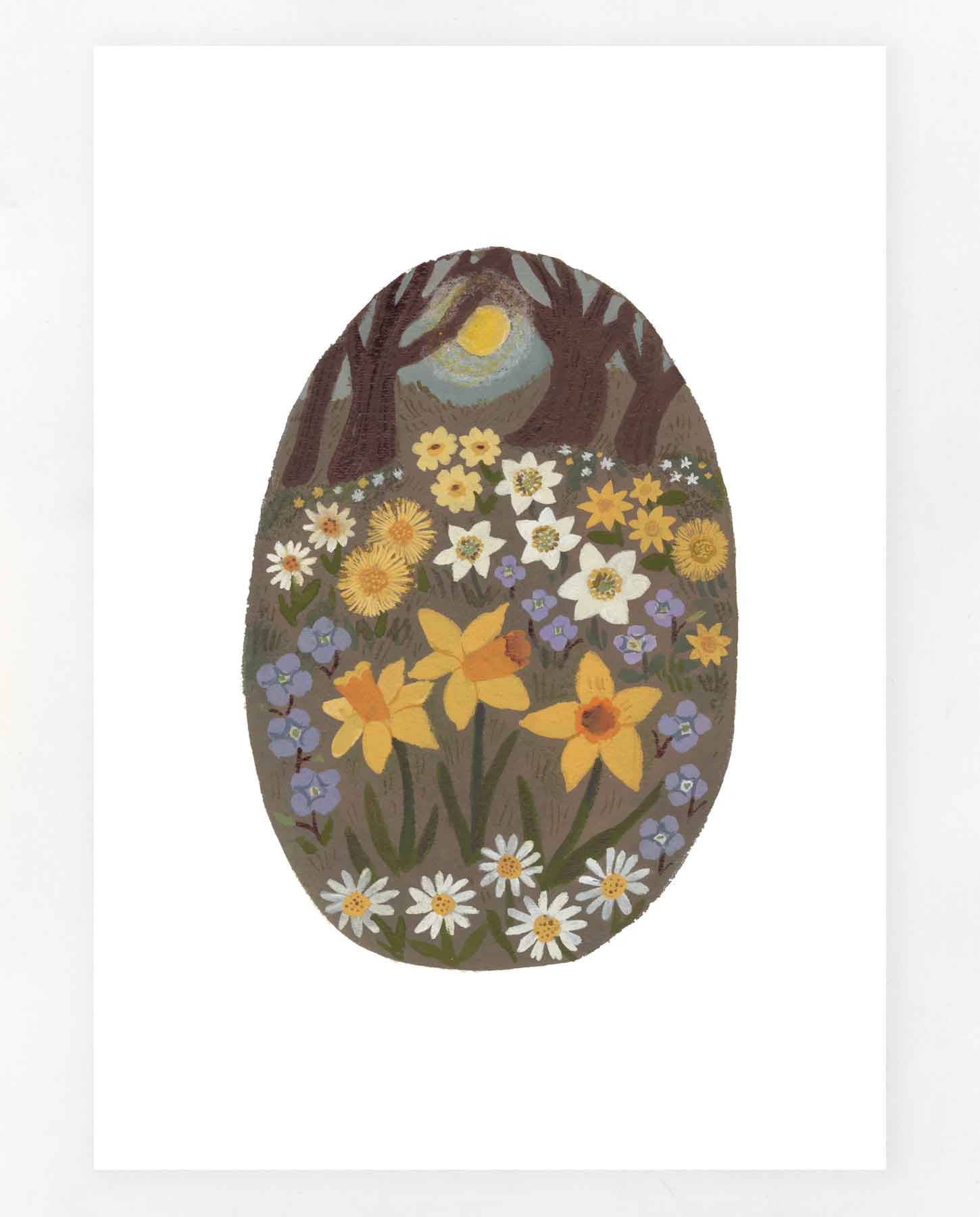 Wild Daffodils Print
