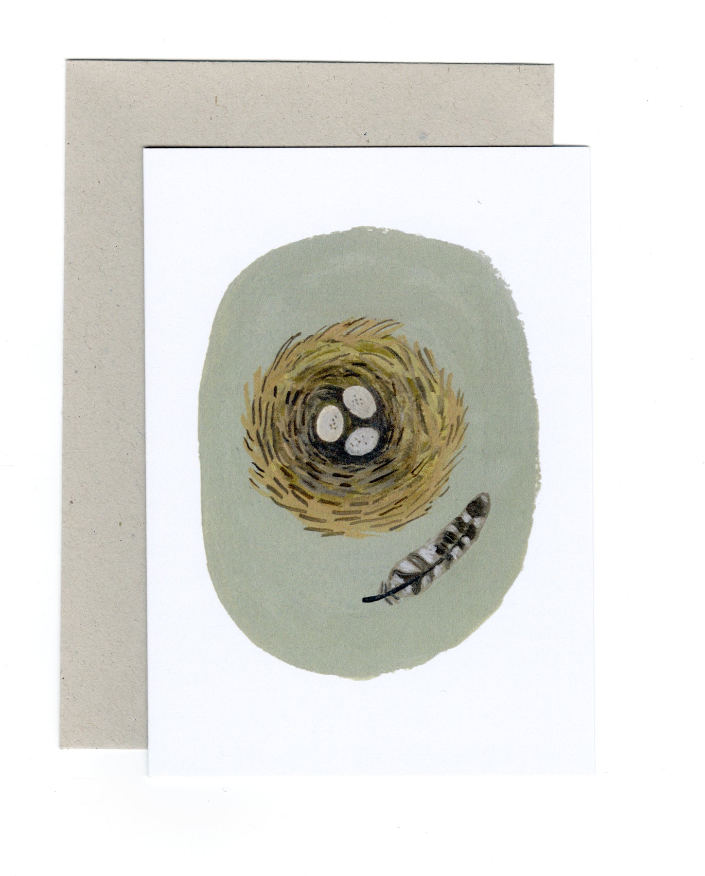 Feather and Nest card